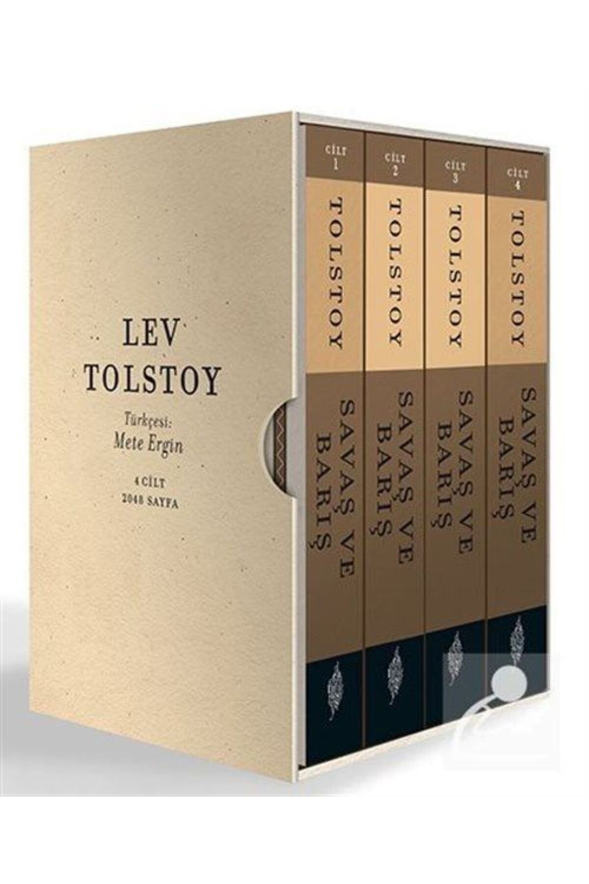 Yordam Kitap Savaş Ve Barış (4 Cilt Takım) - Lev Nikolayeviç Tolstoy 9786051721743