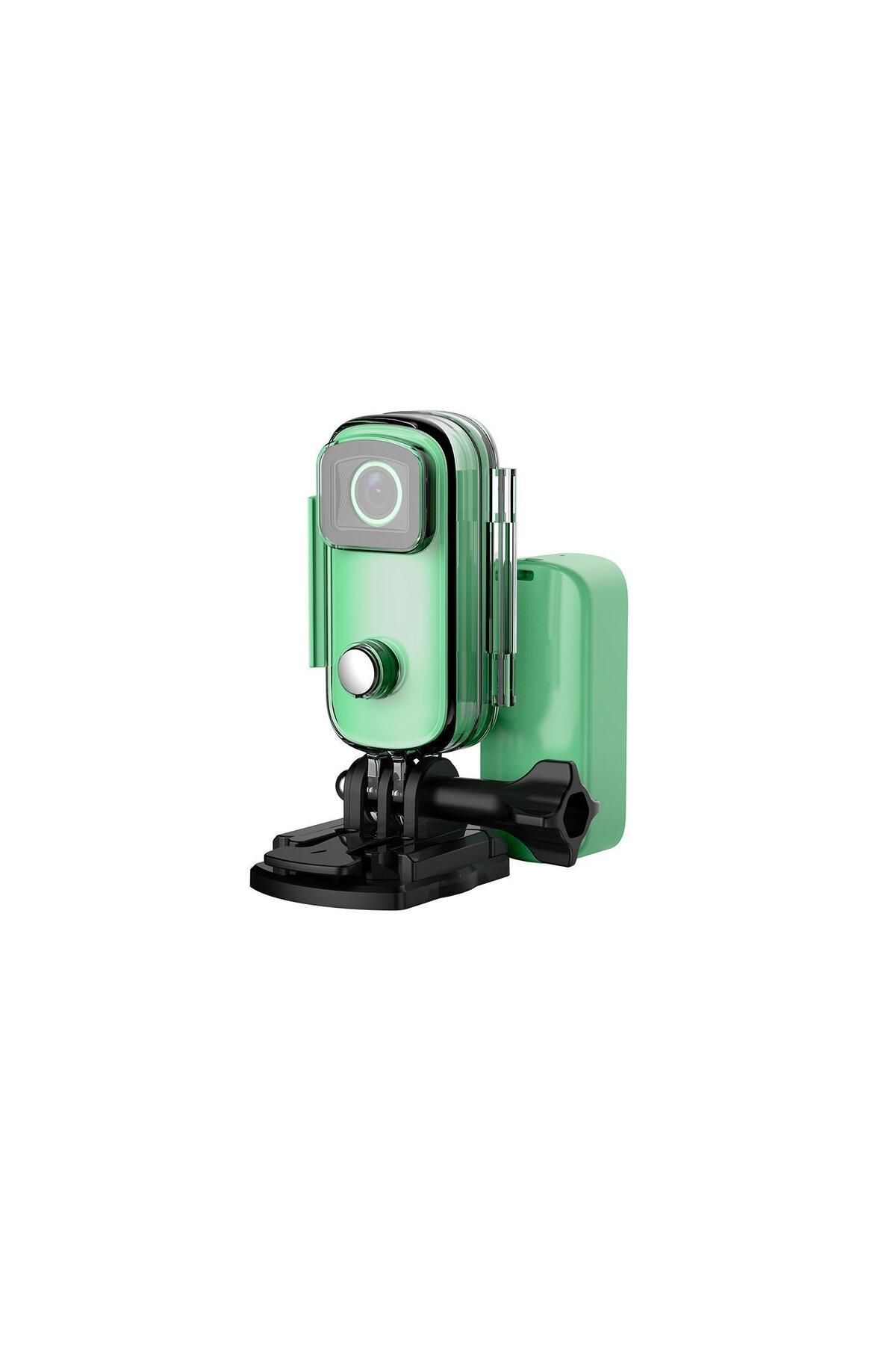SJCAM C100 Fhd 1080p Wifi 15mp 115° H.265 Mini Aksiyon Kamerası Yeşil