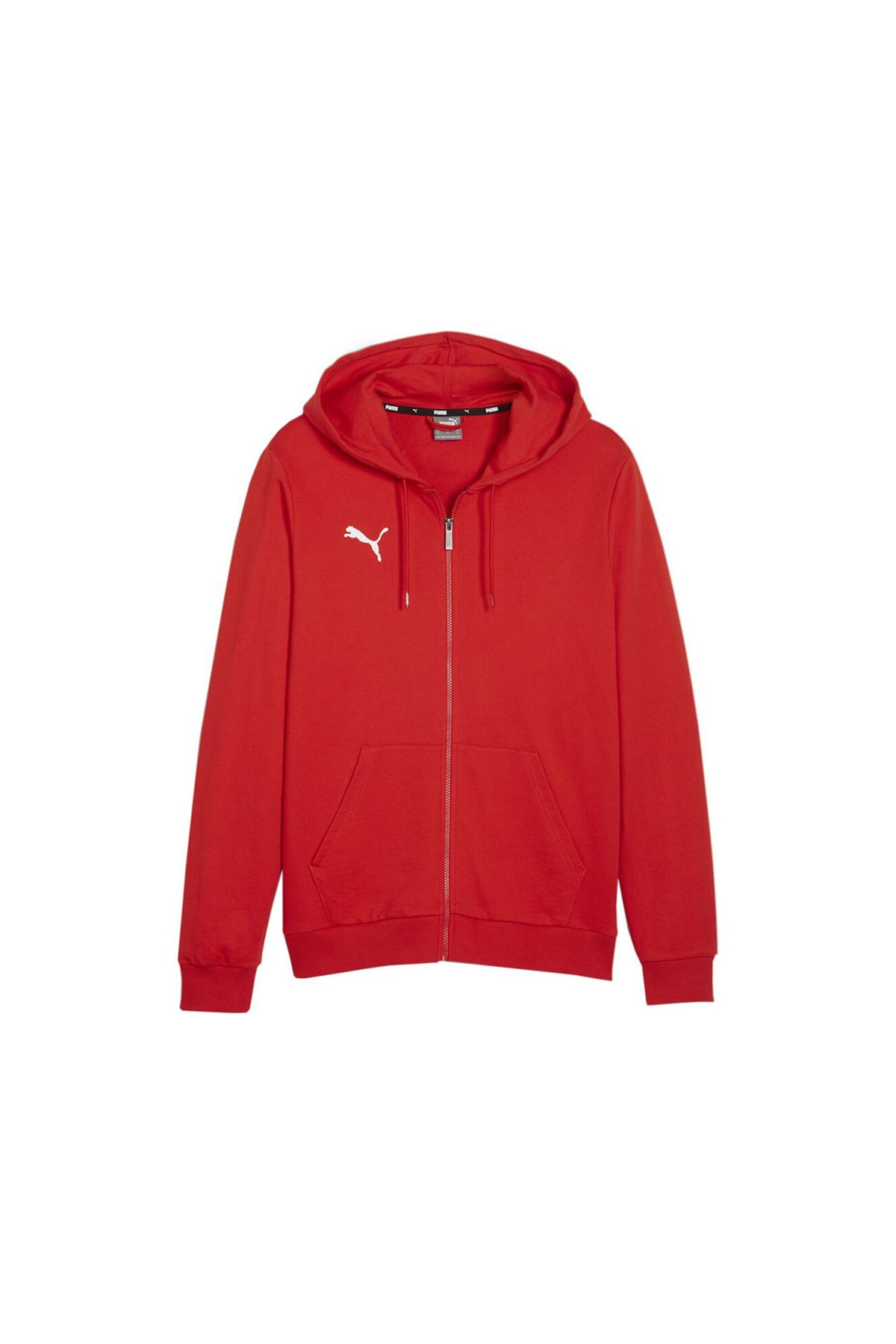 Puma Casuals Hooded Jacket Erkek Futbol Ceketi 65859501 Kırmızı