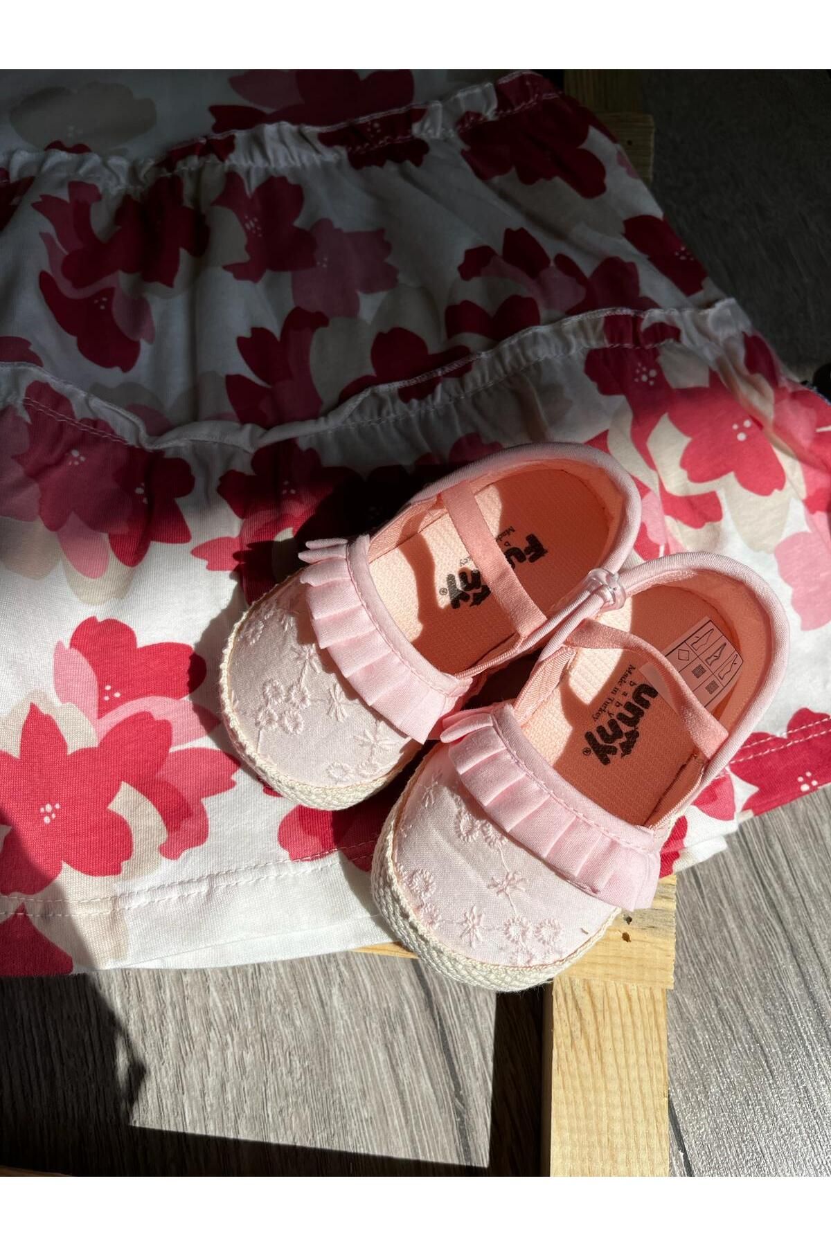 Funny Kıvançkids Kız Bebek Patik İlk Adım Ayakkabısı