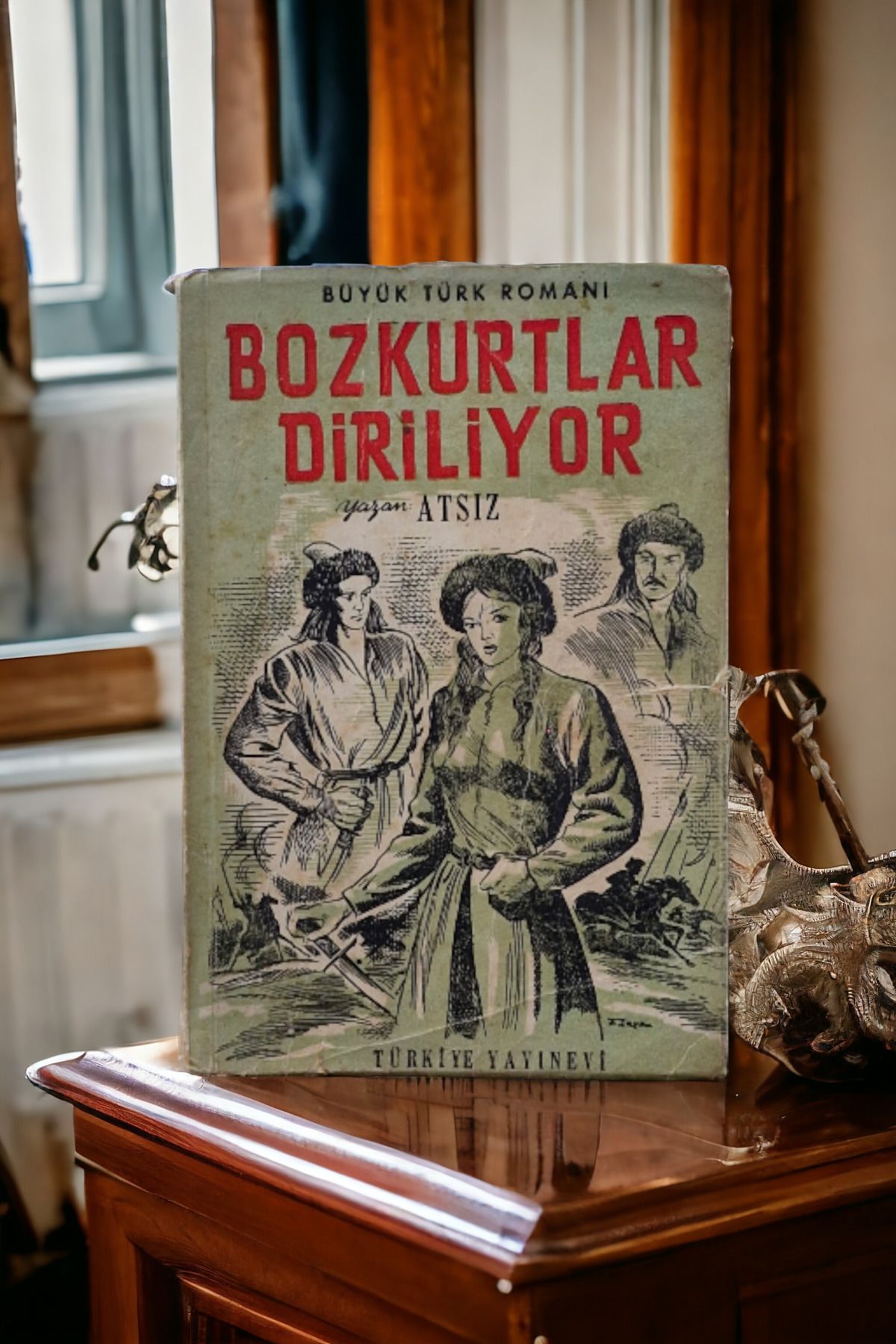Türkiye Yayınevi Hüseyin Nihat Atsız Bozkurtlar Diriliyor Koleksiyonluk 1957 Basım Yılı
