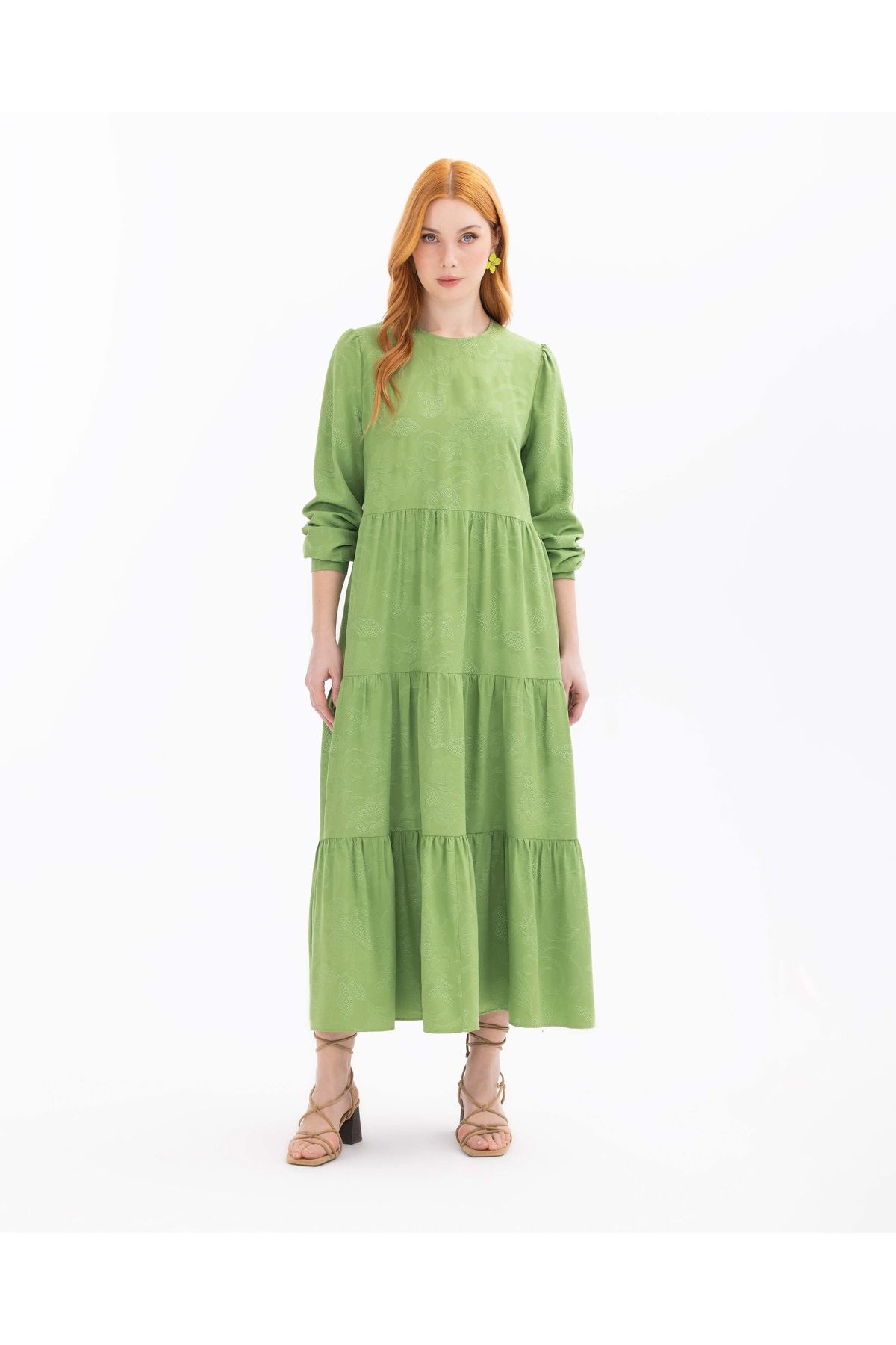 Scl Elbise 4001012 - Yeşil