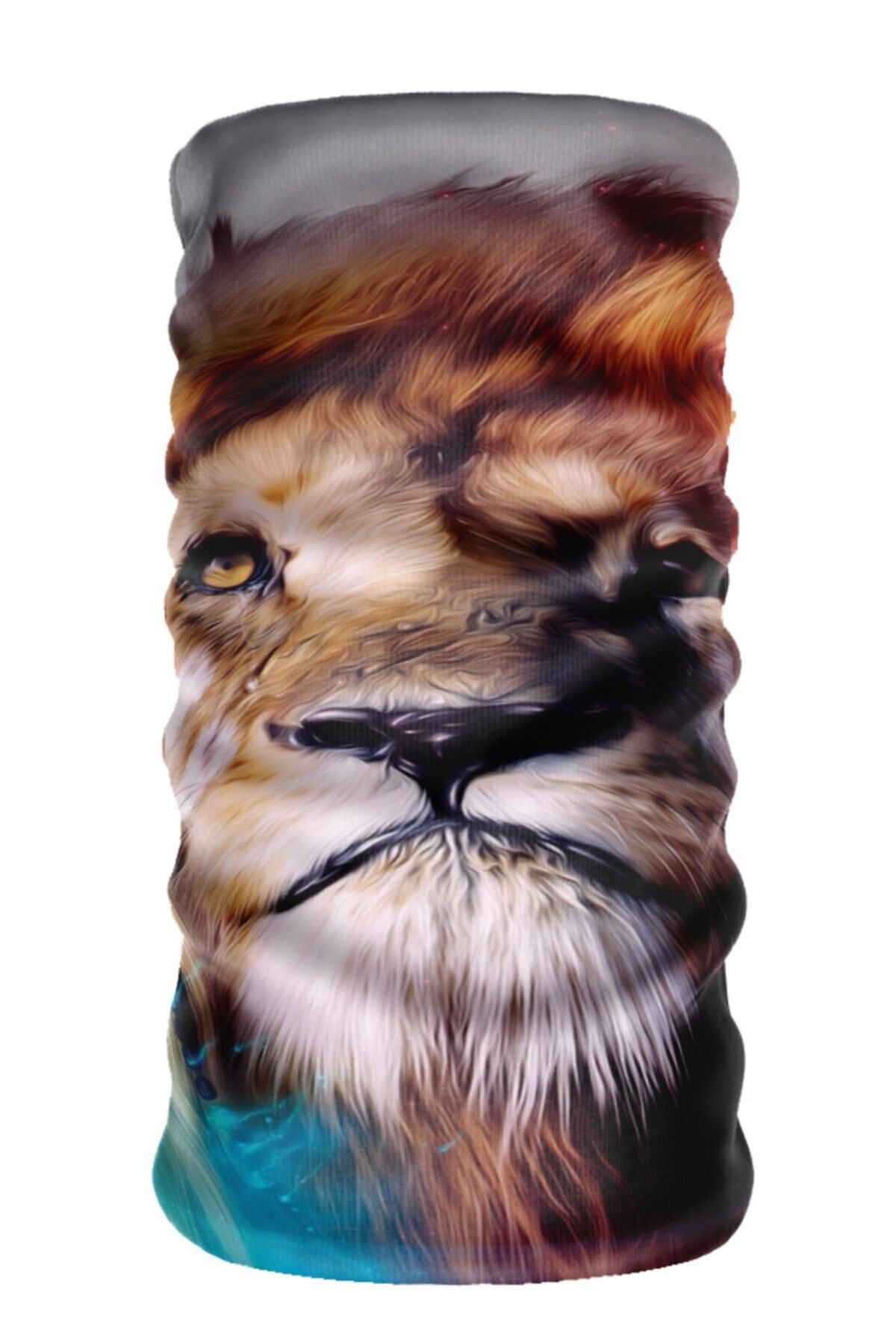 e-Taktik Debuff Collar Big Cat Lion Boyunluk Bandana