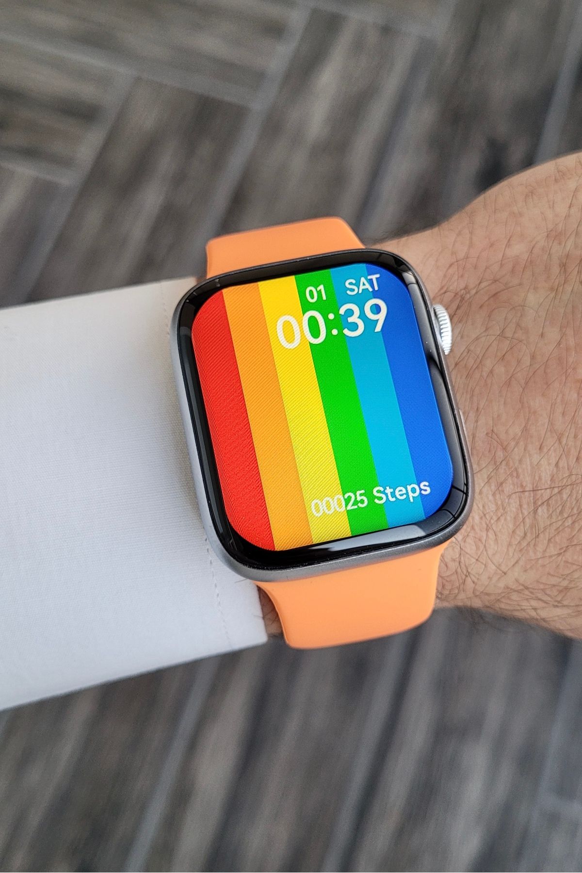 Daniel Klein Android/ios Uyumlu Arama Özellikli Turuncu Renk Akıllı Kol Saati
