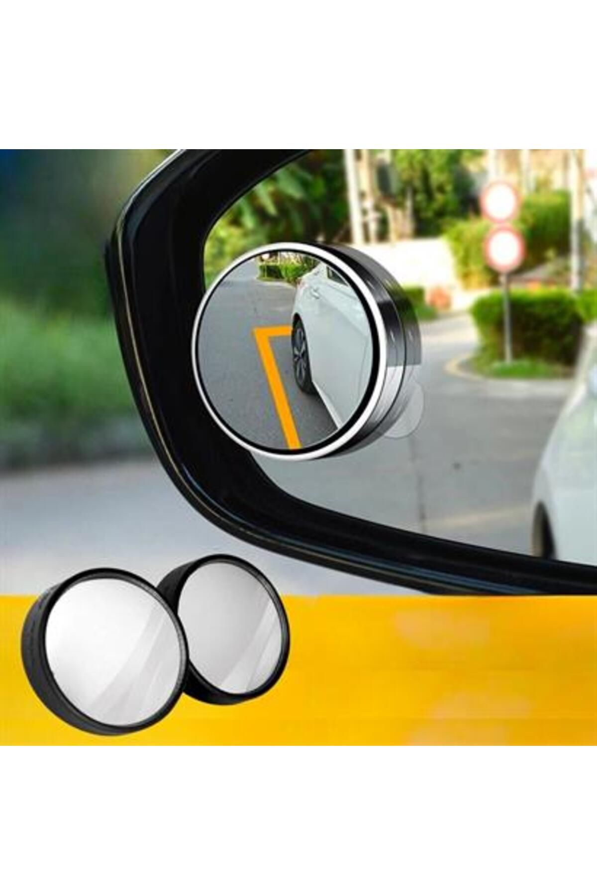 Genel Markalar BUFFER® Otomobil Geniş Açılı Araç Kör Nokta Dikiz Aynası Dikiz Aynası 1 Çift