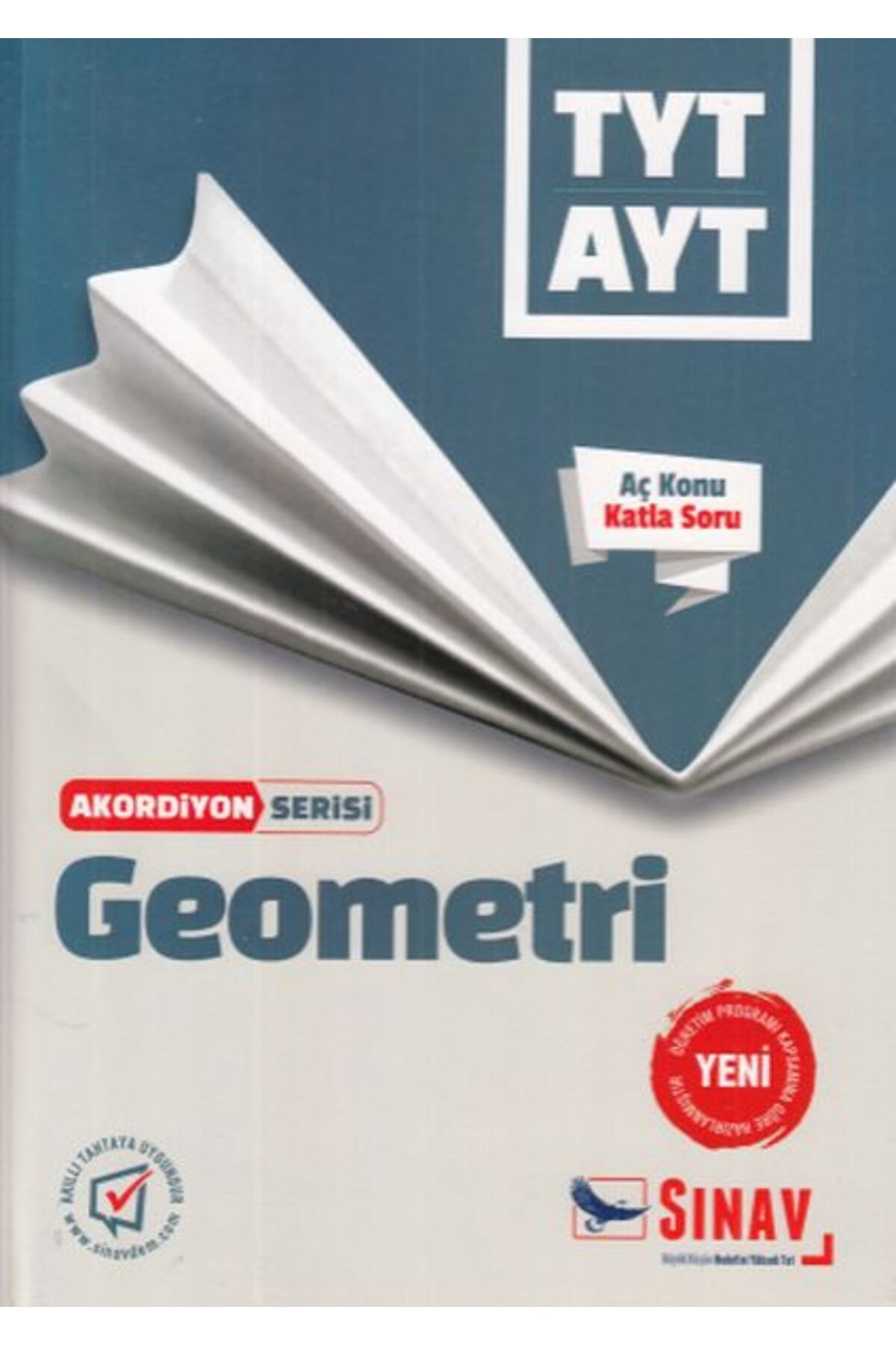 Sınav Yayınları Sınav TYT AYT Geometri Akordiyon Serisi (Yeni) Sınav Dergisi Yayınları kitap