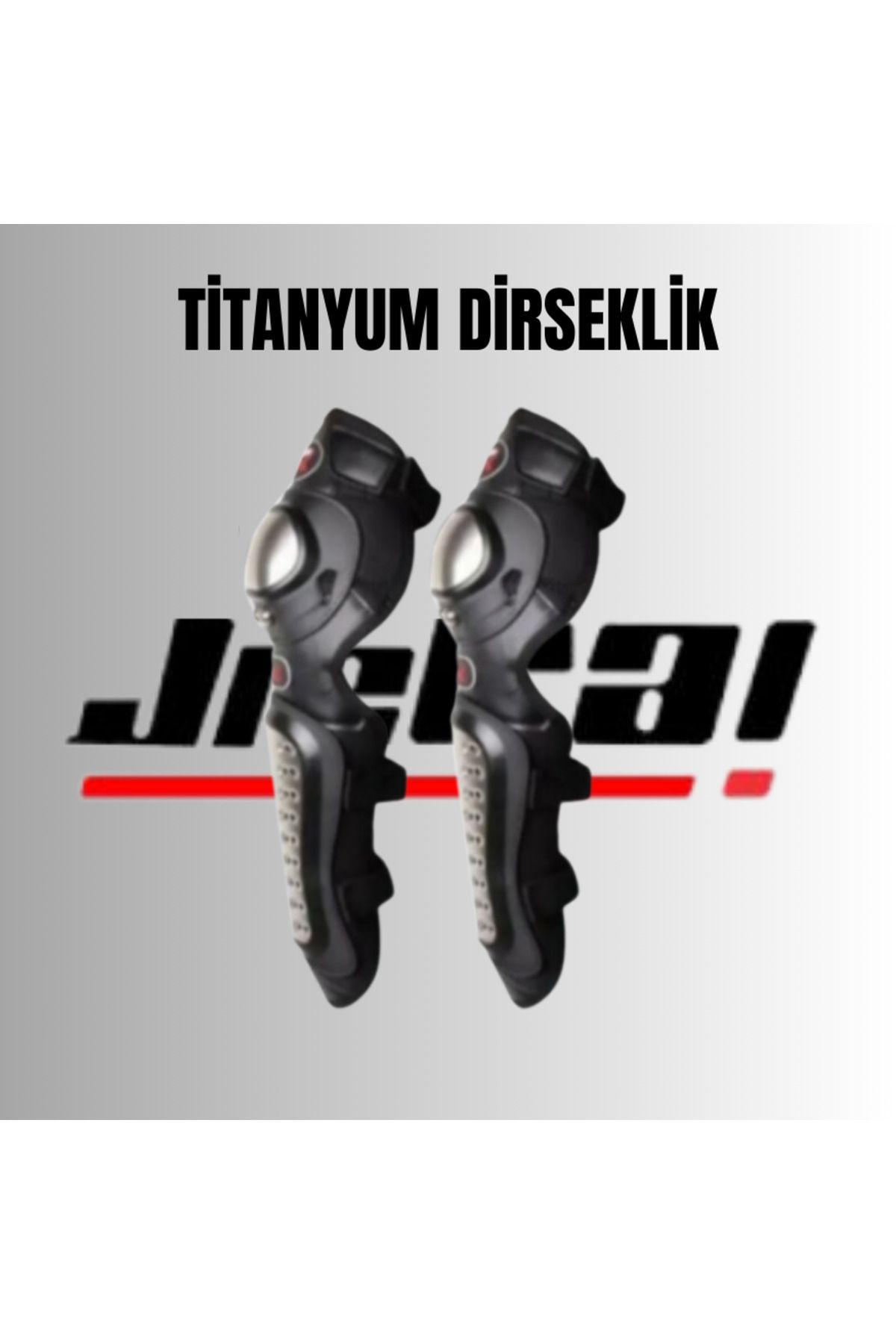 Jiekai Motosiklet Titanyum Korumalı Dirseklik Küçük Ebat Motorcu Dirsekliği