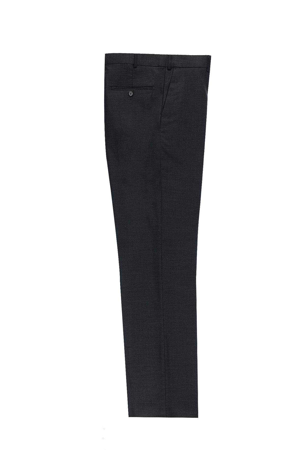 Kiğılı Slim Fit Dar Kesim Yünlü Klasik Kumaş Pantolon