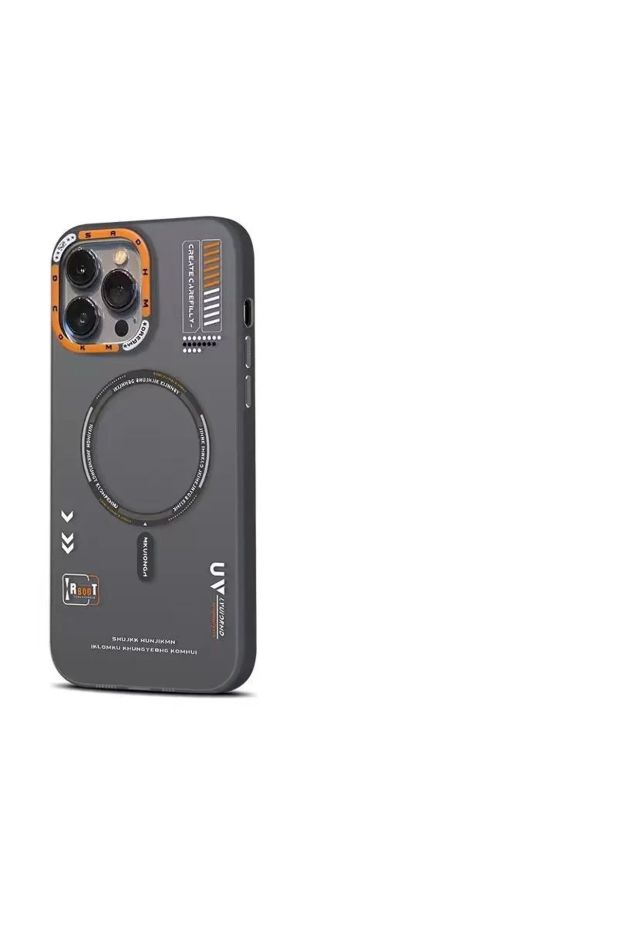 MMPSHOP İphone 11 Pro Max Uyumlu Kamera Çıkıntılı Magsafe Şarj Destekli Baskı Desenli Kilif
