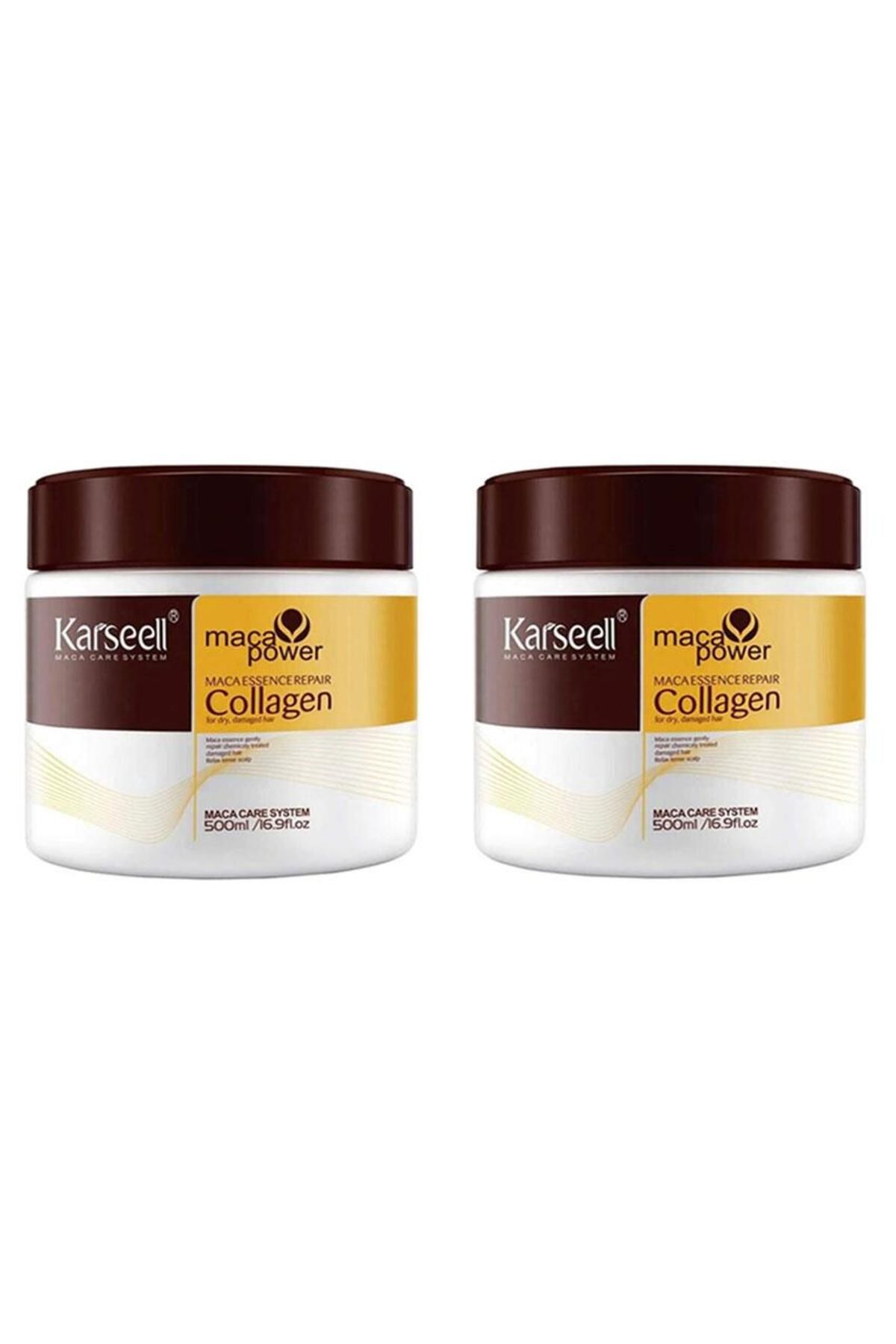 Fontenay Karseell Collagen Saç Maskesi & Buğday Proteinli 500 ml 2'li Set