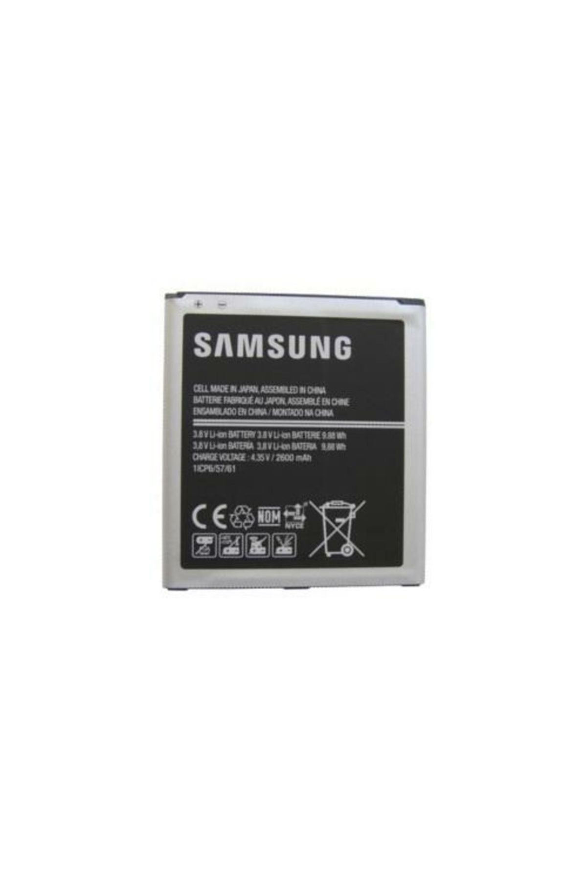 ziyapaşa teknoloji Samsung Galaxy Grand Prime (SM-G530) 2600 mAh Servis Batarya Pil