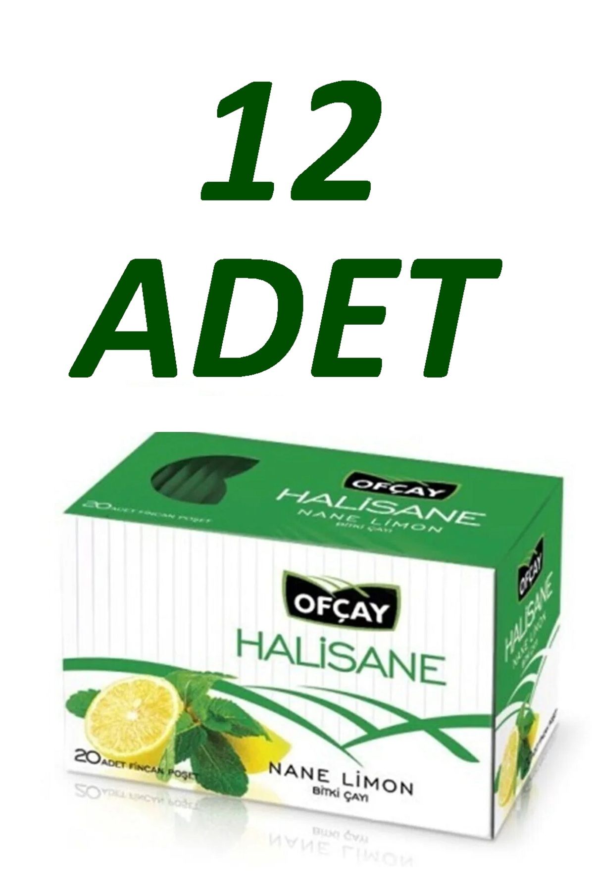Ofçay Halisane Nane Limon Çayı 20 li x 12 Adet