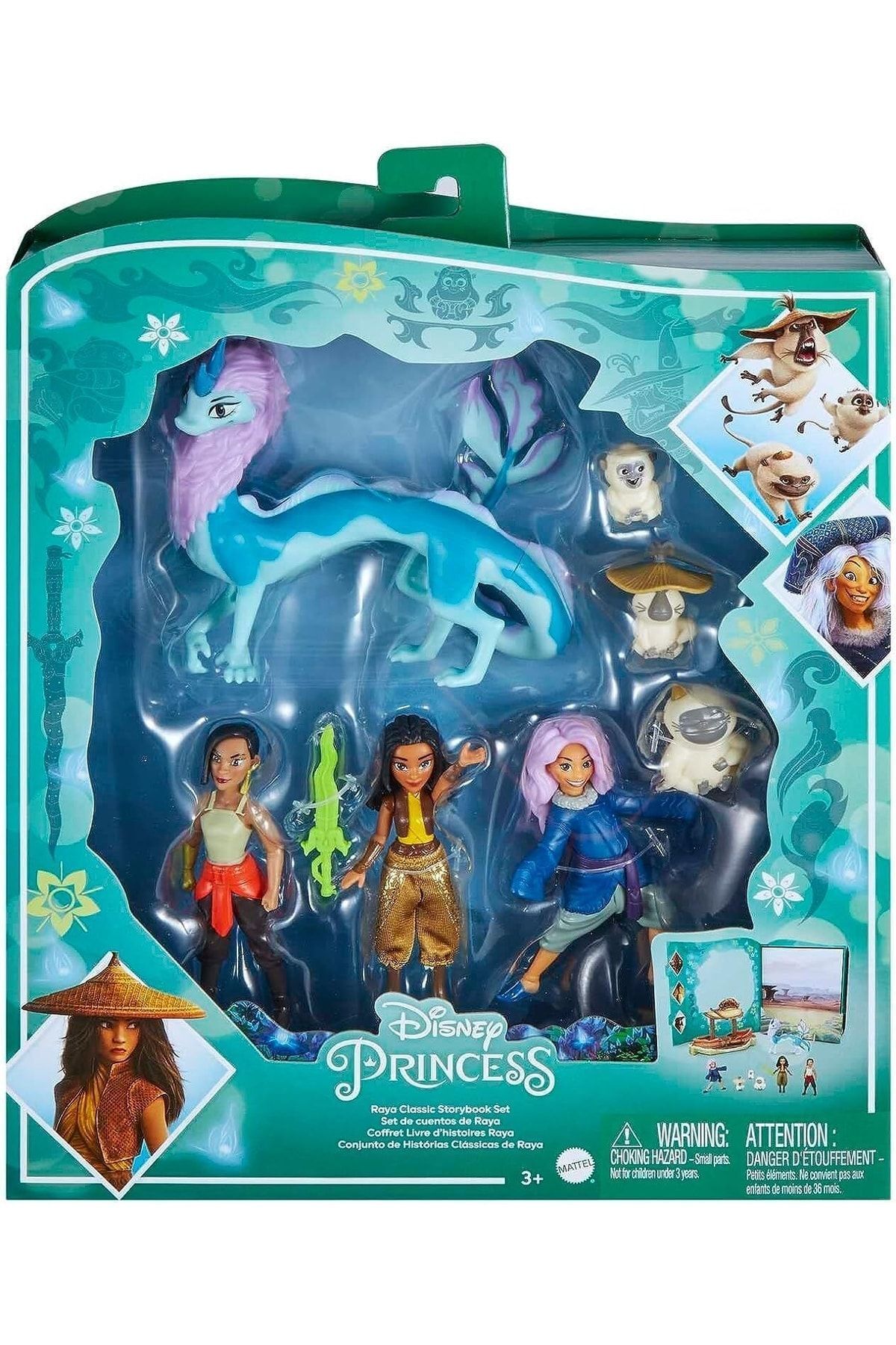 DİSNEY Disney Princess Hlx24 Disney Prenses Raya Ve Arkadaşları Hikaye Anlatımı Seti