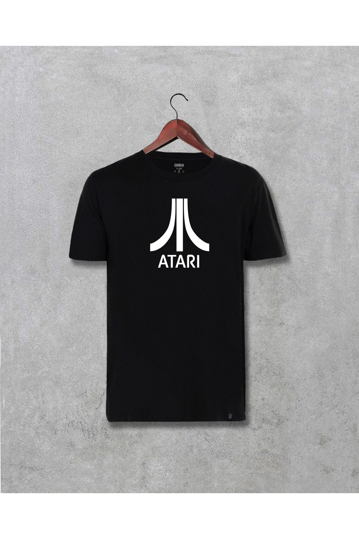 CB MAN COLLECTİON Atari Logo Tasarım Baskılı Unisex Tişört