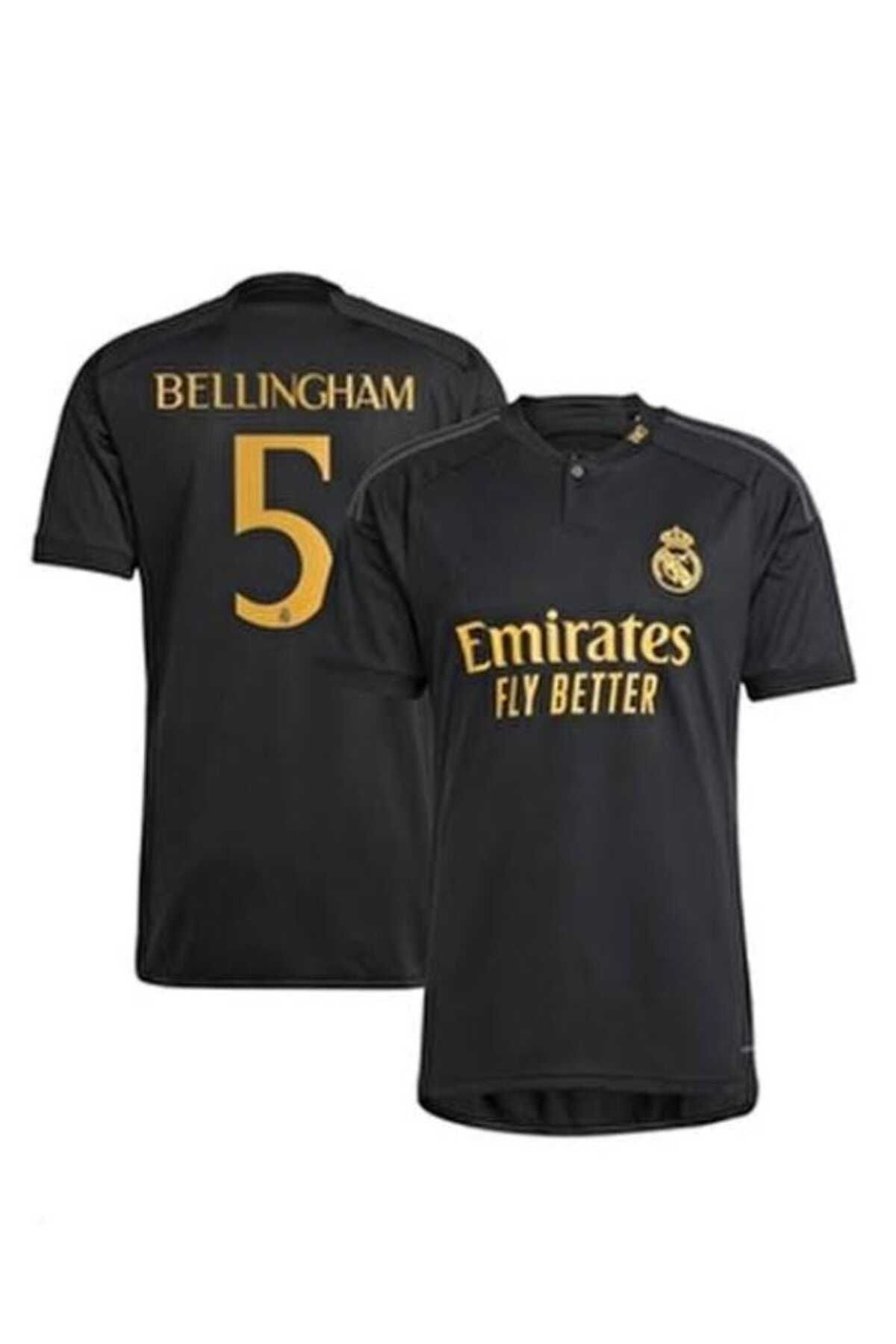 BYSPORTAKUS Real Madrid 2023/24 Yeni Sezon Jude Bellingham Alternatif Forması (THIRD SHIRT)