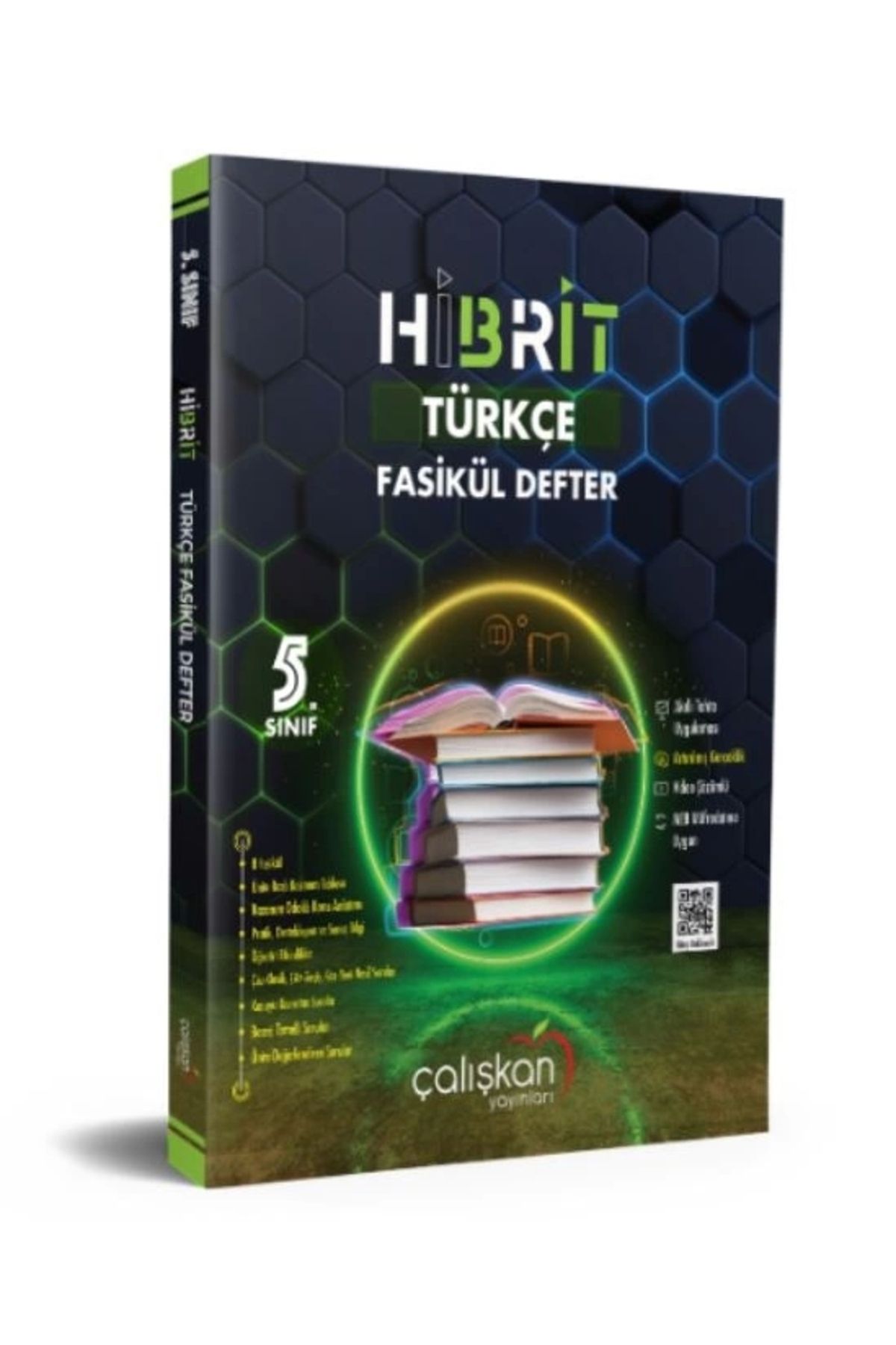 Çalışkan Yayınları 5.sınıf Türkçe Hibrit Fasikül Defter