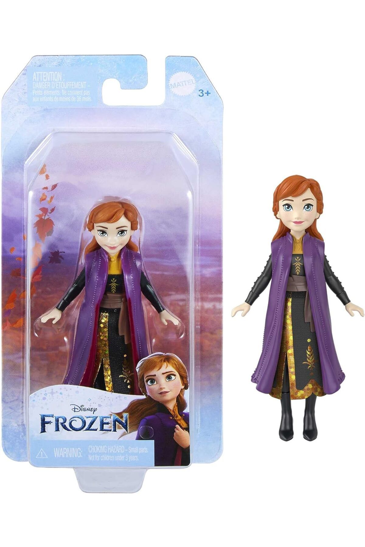 Frozen Disney Karlar Ülkesi Elsa ve Anna Mini Bebekler Hlw97-Hlw99