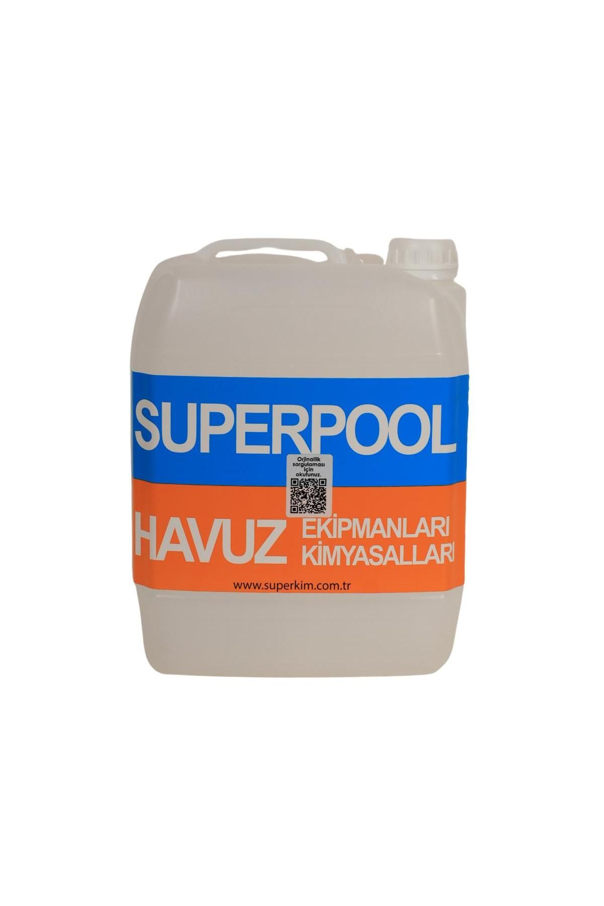 SPP SUPERPOOL Sıvı Yosun Önleyici ve Havuz Yosun Giderici Havuz Kimyasalı 5 Kg