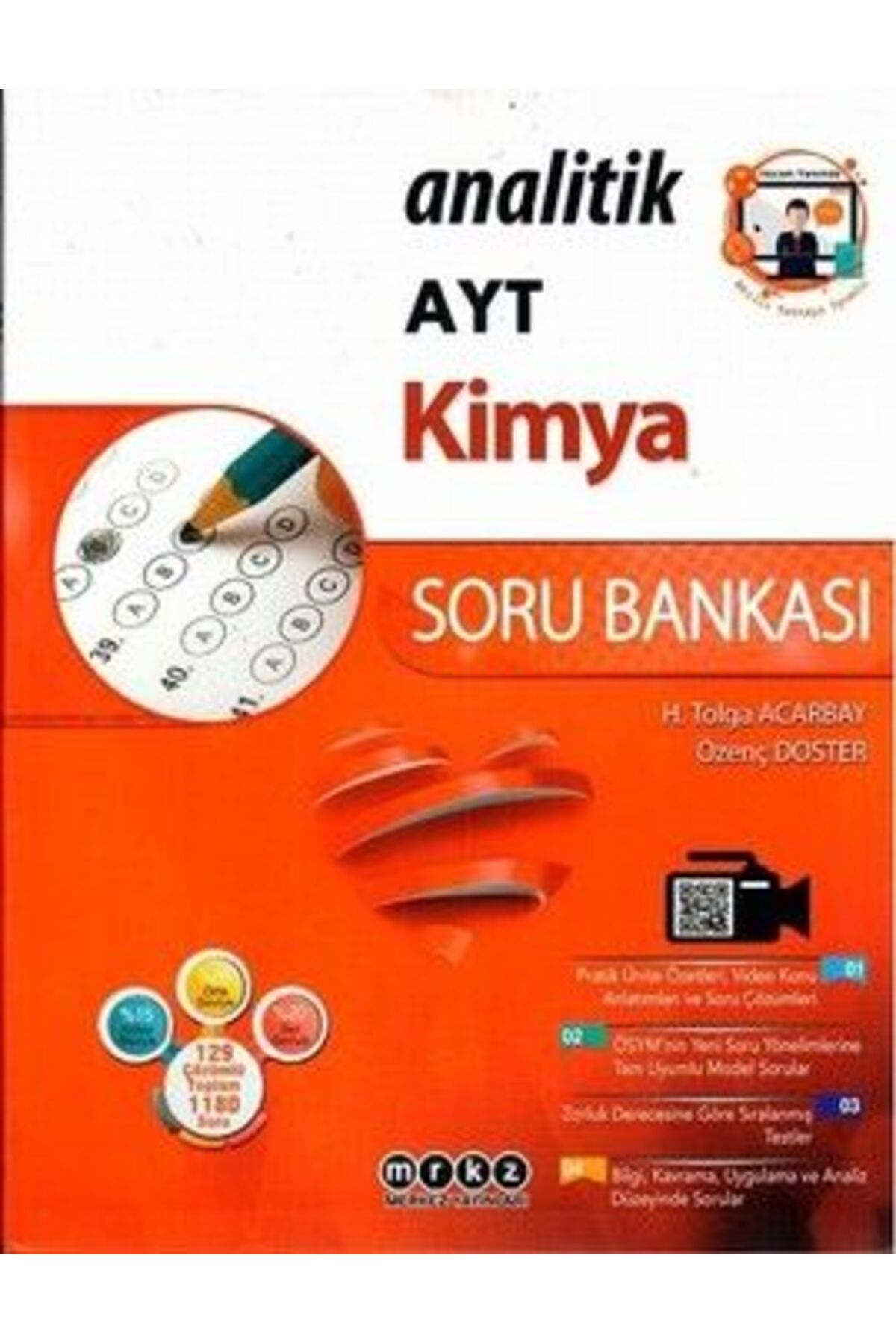 Merkez Yayınları Ayt Kimya Analitik Soru Bankası