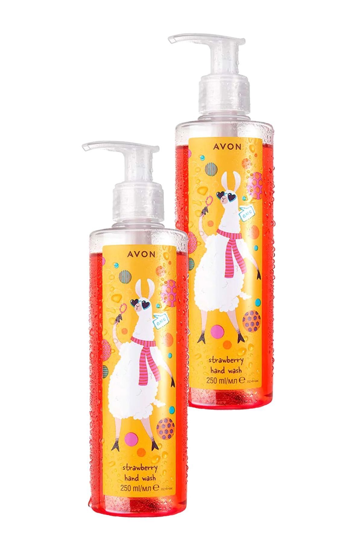 Avon Lama Dude Naturals Çilek Kokulu Çocuk Sıvı El Sabunu 250 Ml. İkili Set
