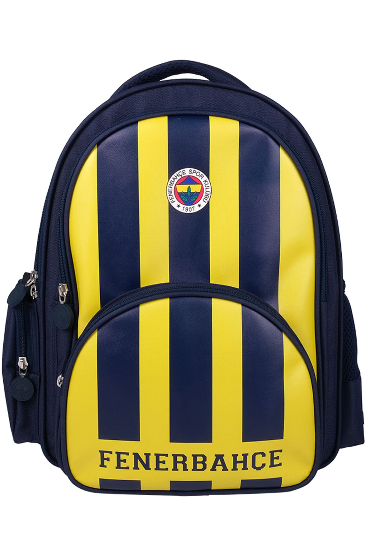 Fenerbahçe Lisanslı Suni Deri 3 Bölmeli Okul Çantası 24783