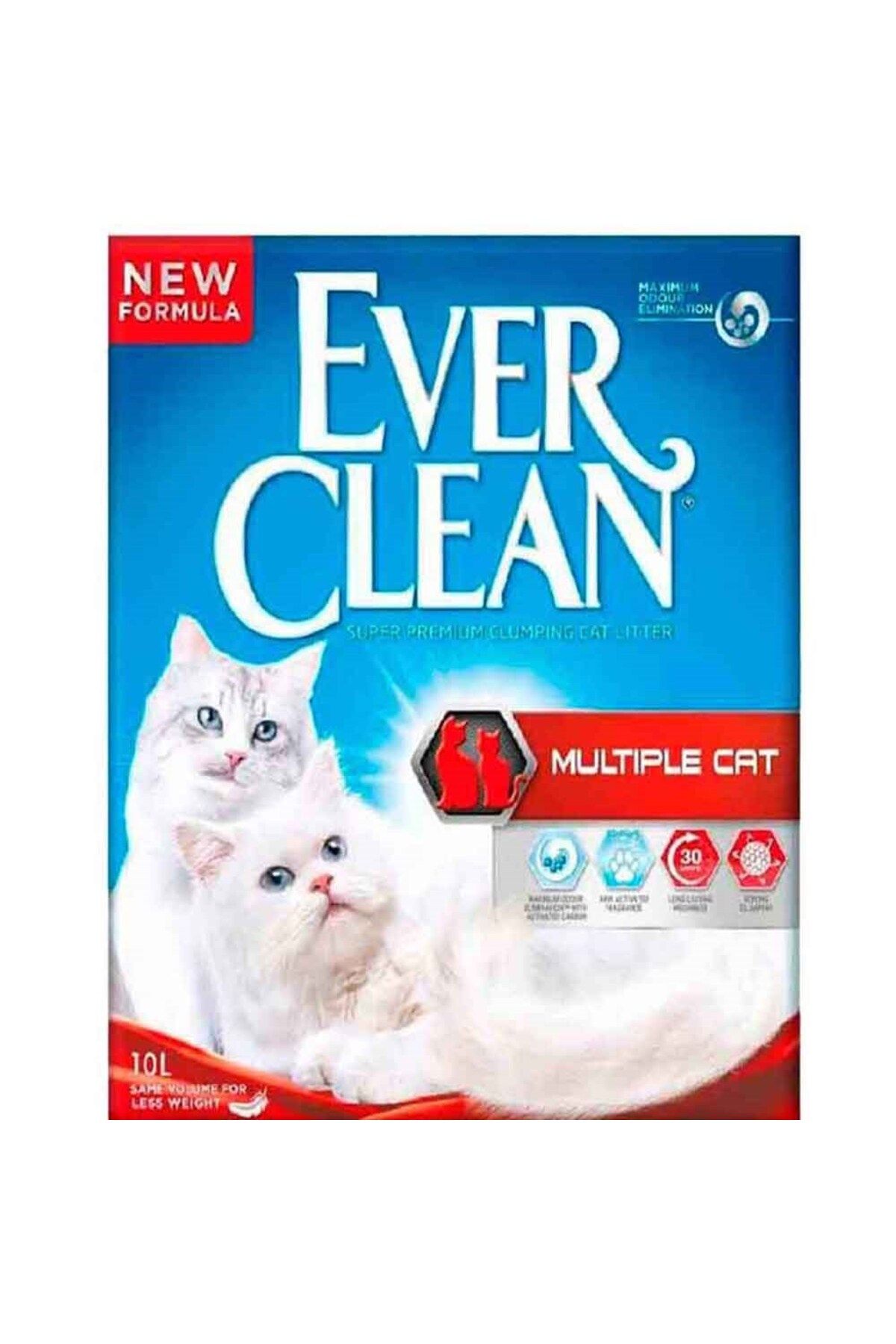 Ever Clean Multiple Cat Ince Topaklaşan Bentonit Kedi Kumu 10 L