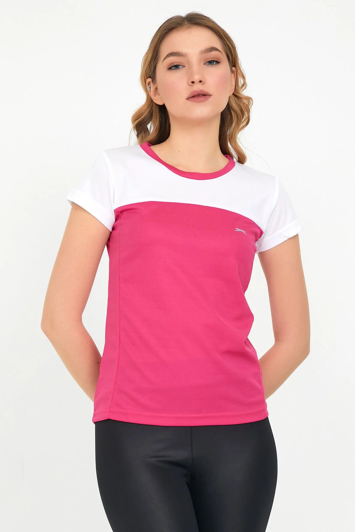 Slazenger Kadın Randers Kısa Kollu T-Shirt Fuşya