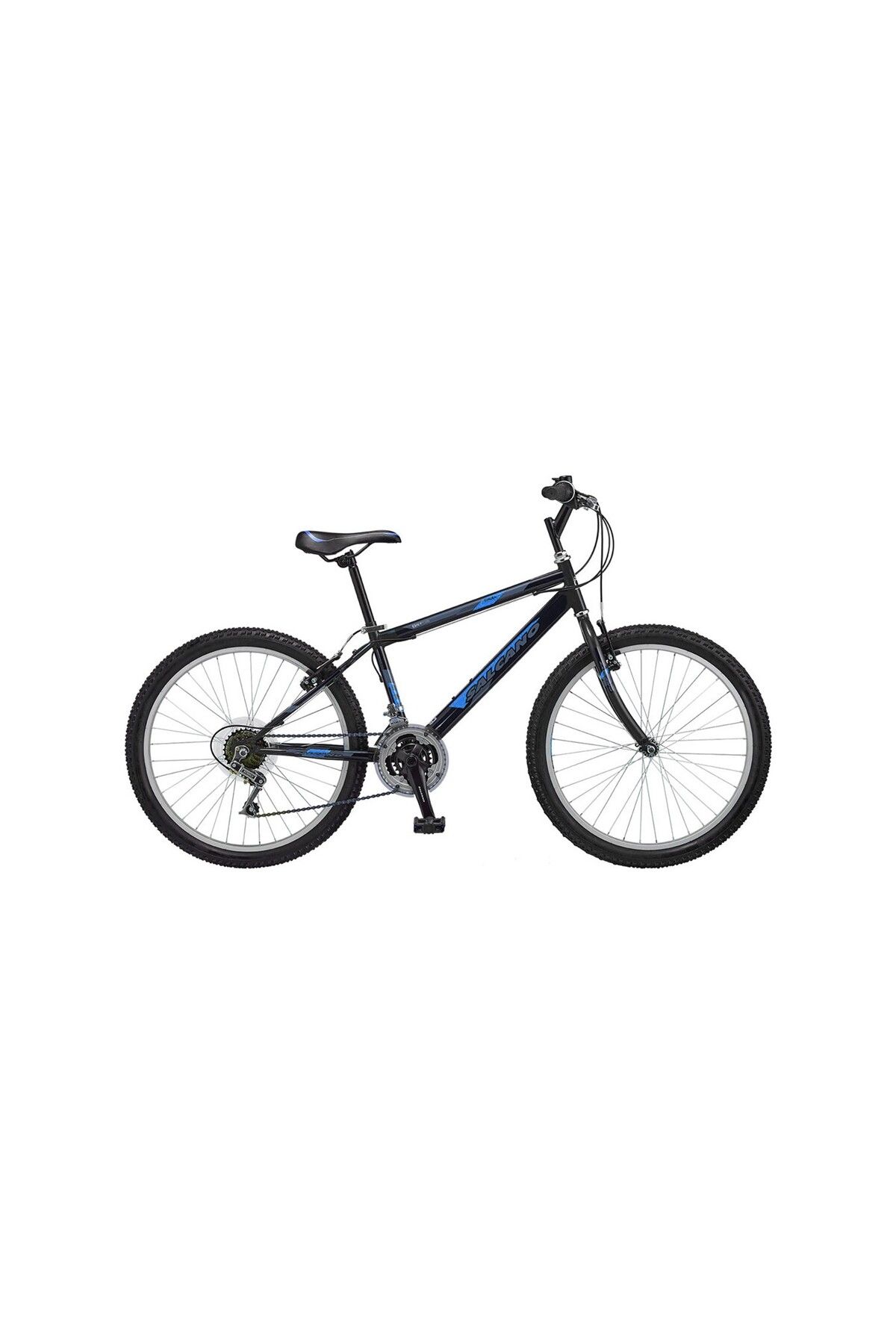 Salcano Excel 24 jant 21 vites çocuk bisikleti 21 Vites siyah mavi