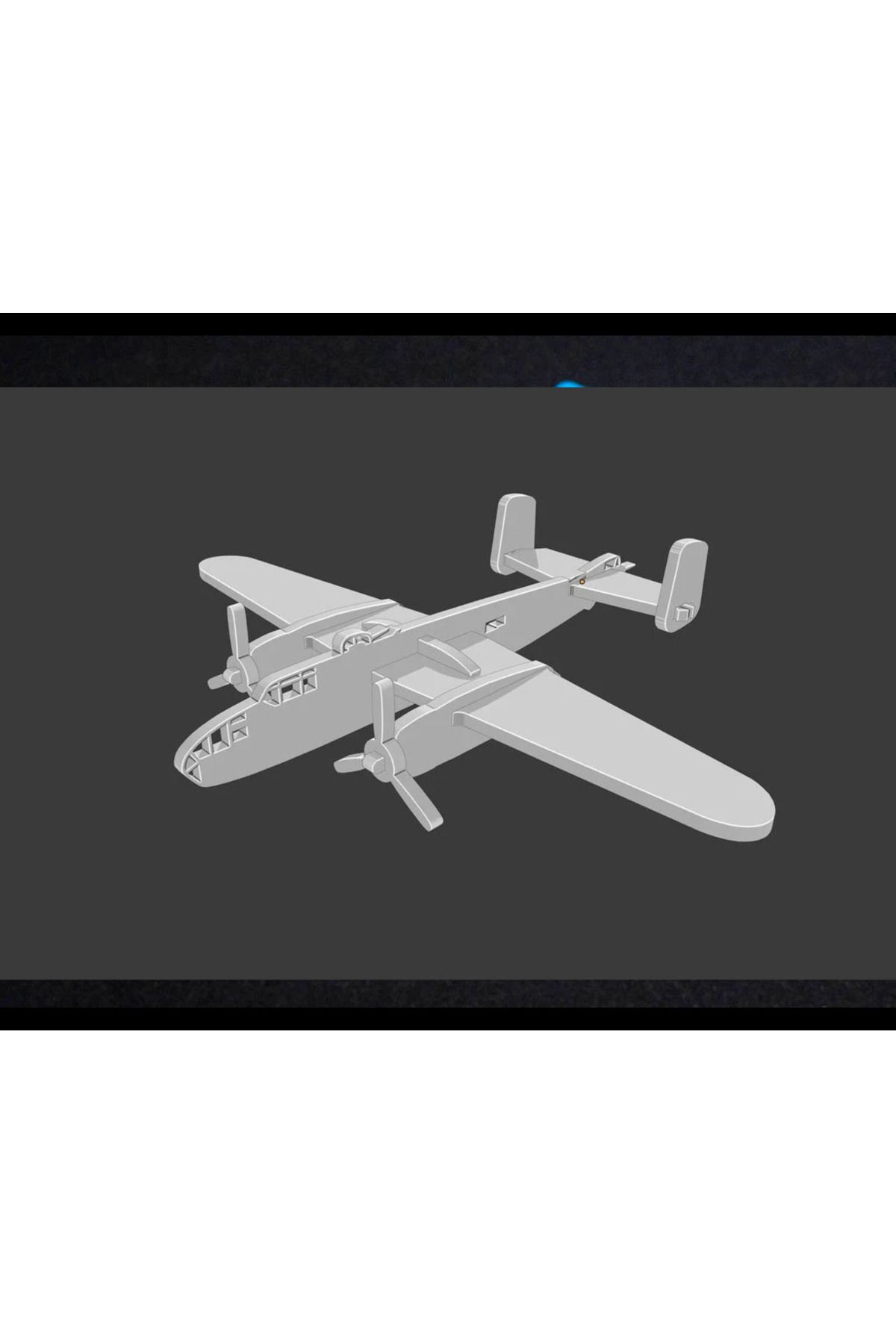 ASPANDA 3D Maket Uçak Puzzle