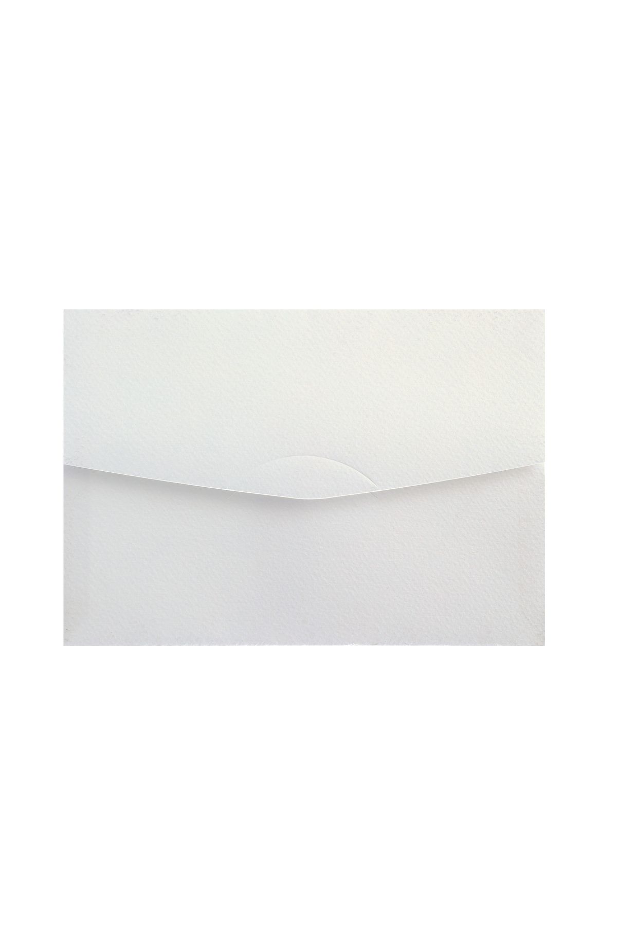 Vox Art Beyaz Ithal Dokulu Davetiye Zarfı 14x20cm, 220gr Kalın, 50 Adet