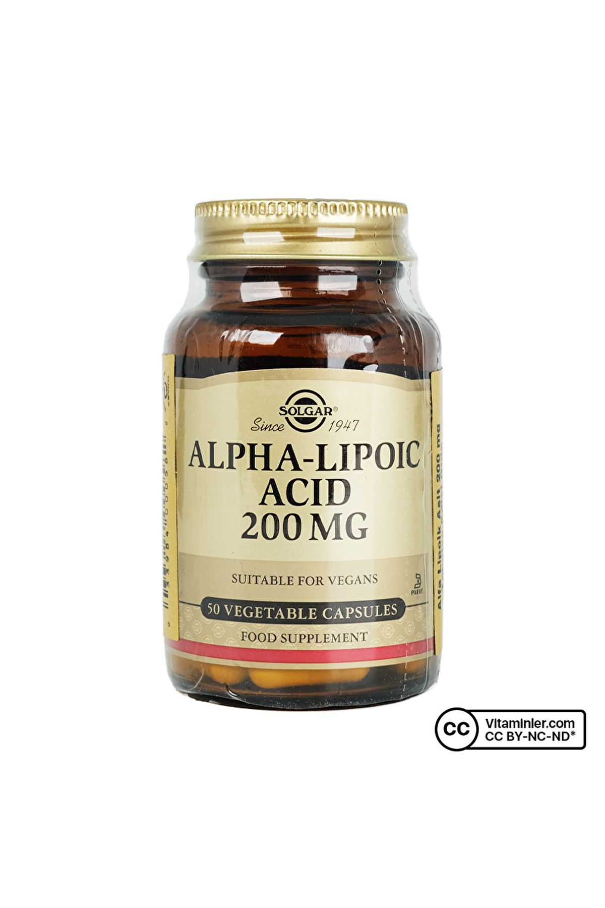 Solgar Alpha Lipo Acid 200 Mg 50 Kapsül