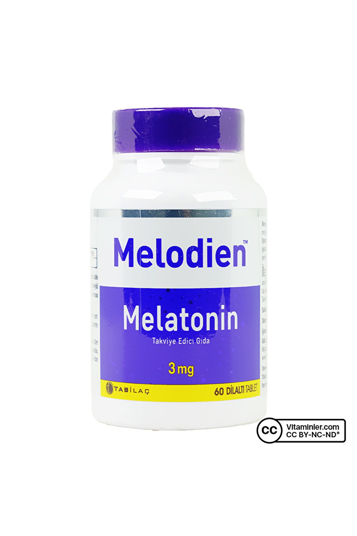 Tab İlaç Melodien Melatonin 3 Mg 60 Dilaltı Tablet