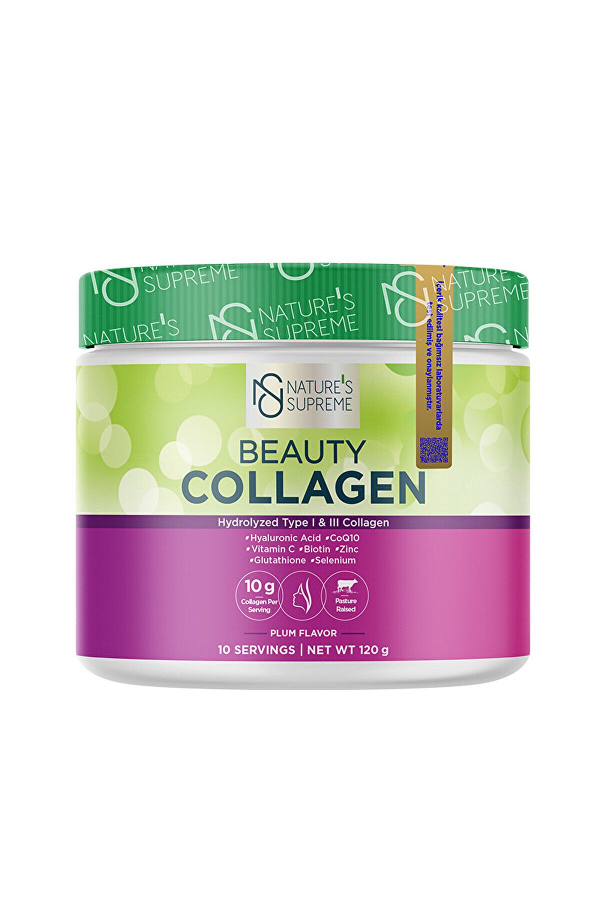 Natures Supreme Beauty Collagen Powder 120 gr