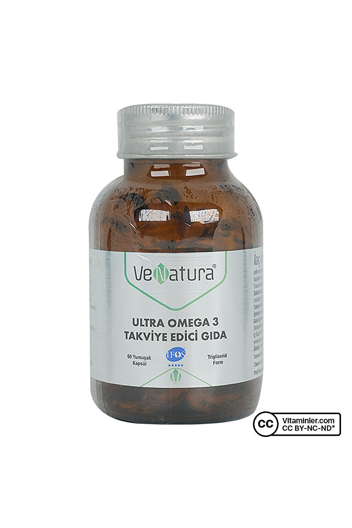 Venatura Ultra Omega 3 Takviye Edici Gıda 60 Yumuşak Kapsül