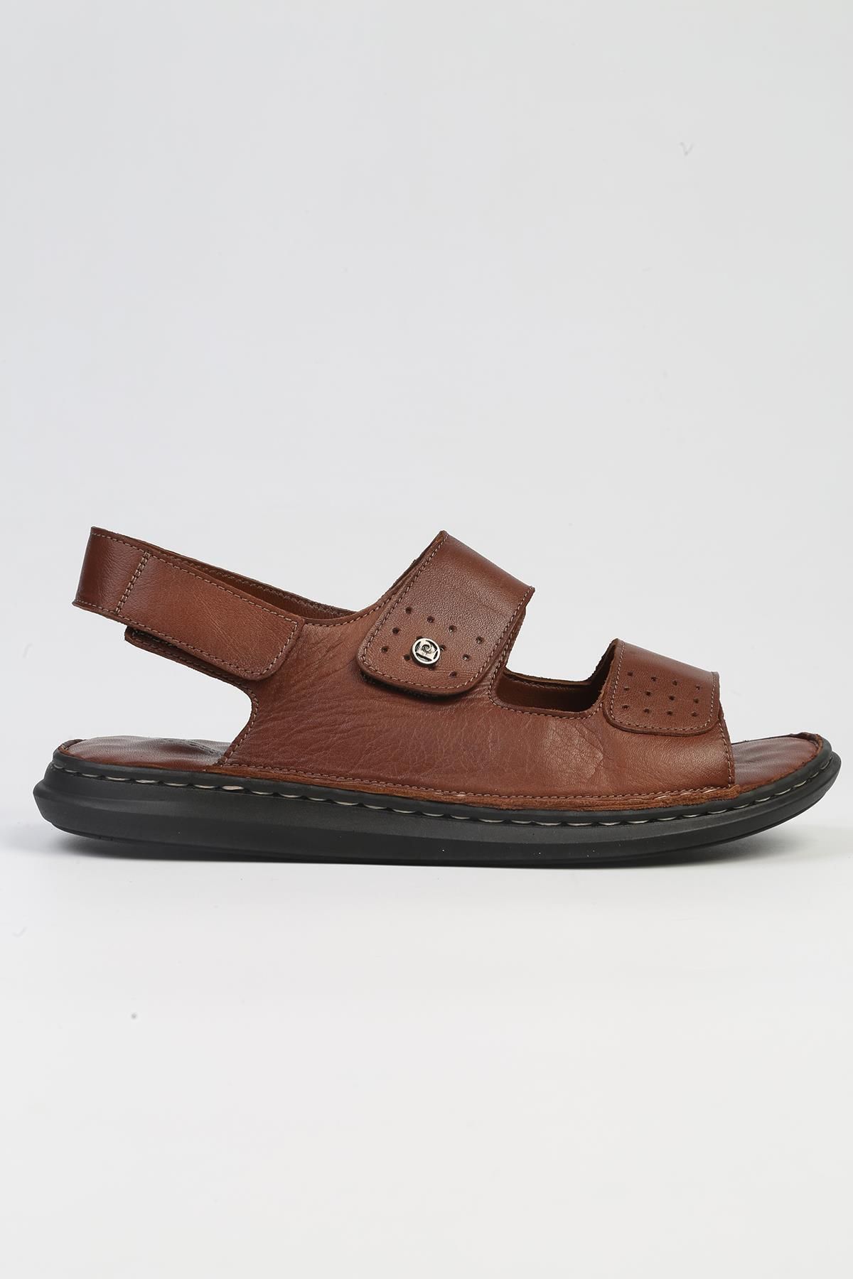 Pierre Cardin ® | PC-5112-3892 Taba-Erkek Sandalet