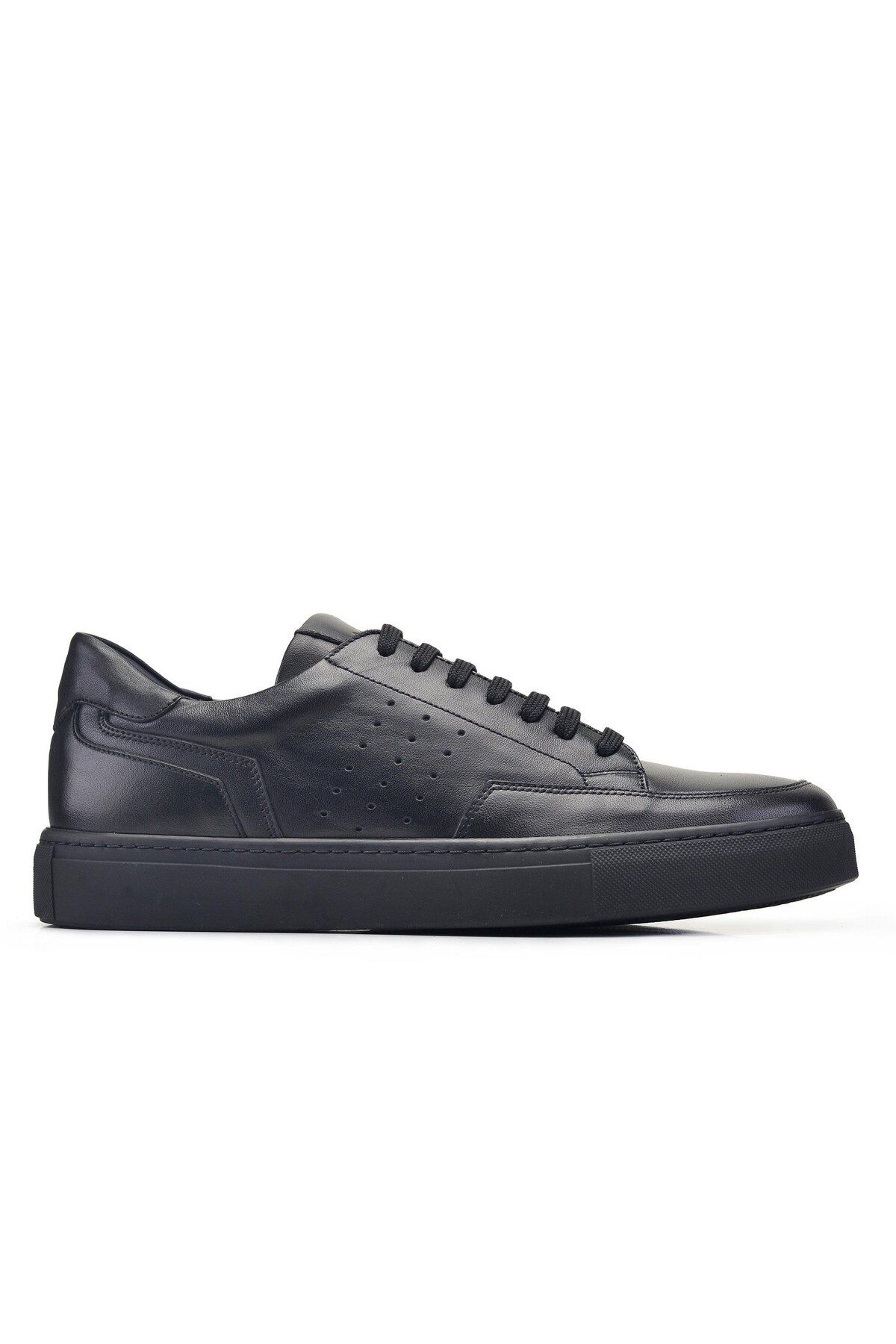 Nevzat Onay Siyah Bağcıklı Sneaker -31221-