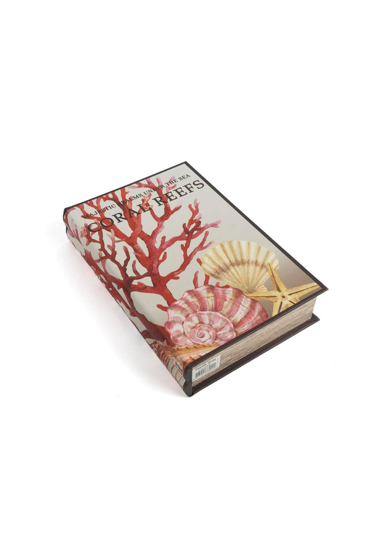 Mikasa Moor Kırmızı Mercan Kitap Kutu 30x26x6cm