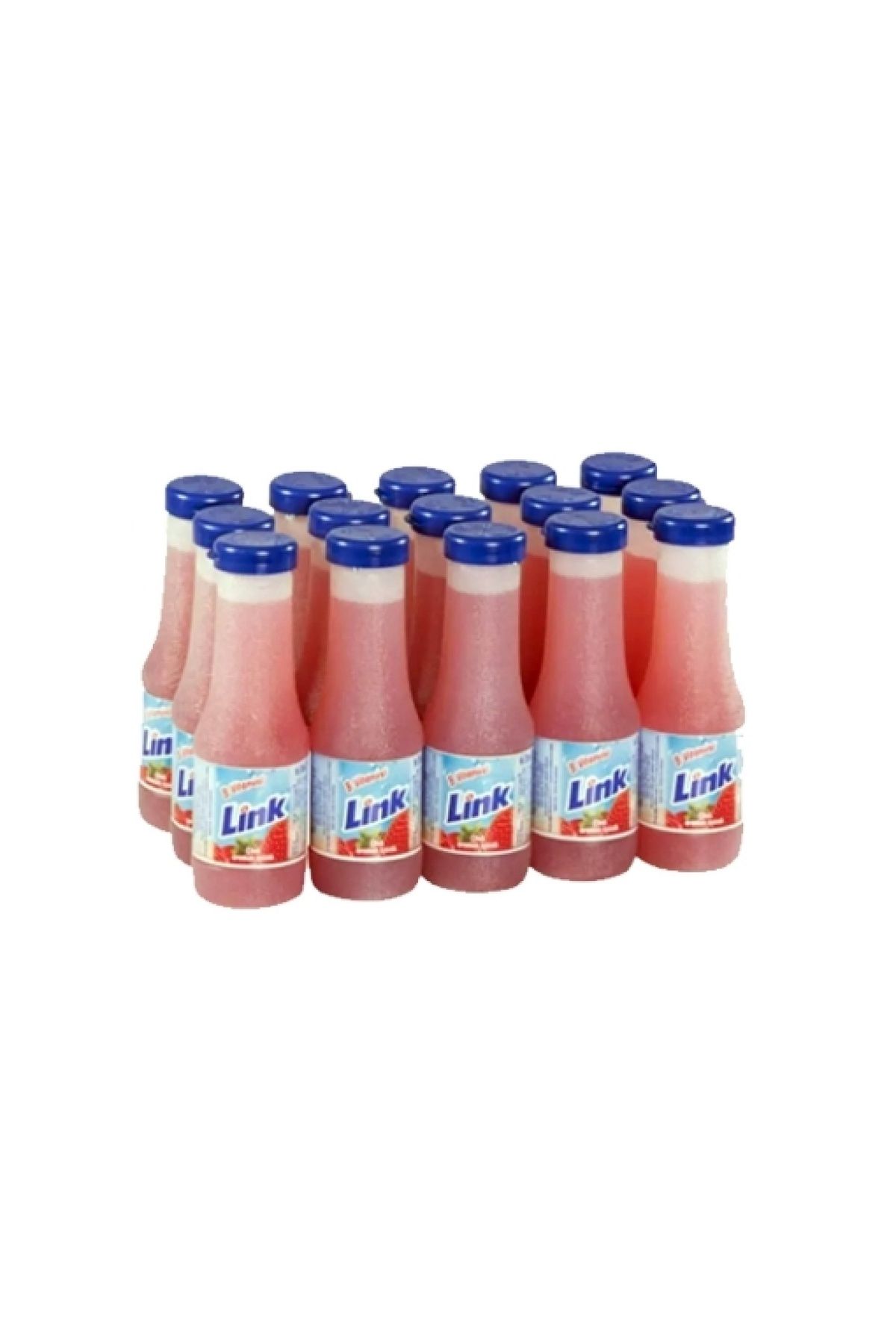 Link Çilek Meyve Suyu 15x200 Ml. (6'LI)