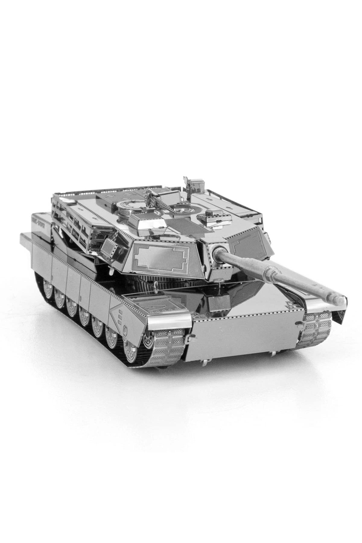 Genel Markalar 3d Metal Puzzle Bulmaca Abd M1 Abrams Tank Heelik Maket