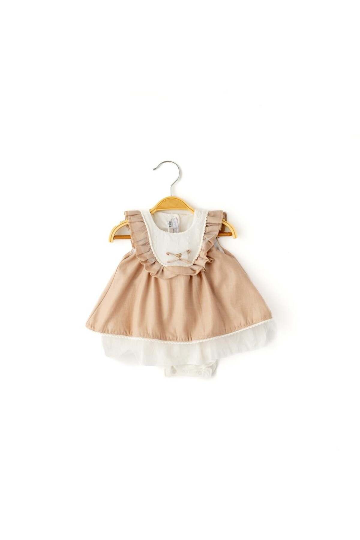 Babydola Kız Bebek Kolsuz Elbise-13657