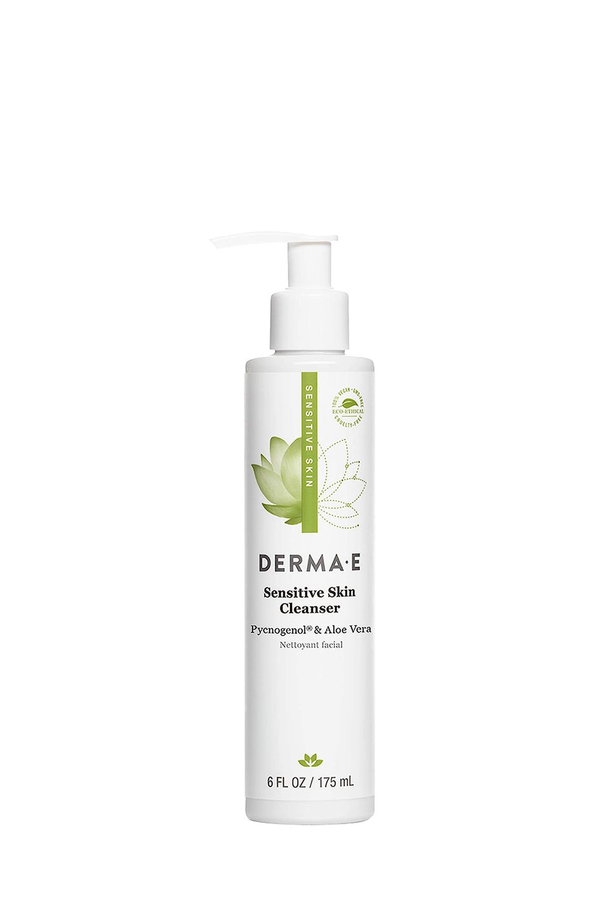 DERMA E Sensitive Skin Cleanser 175 ml