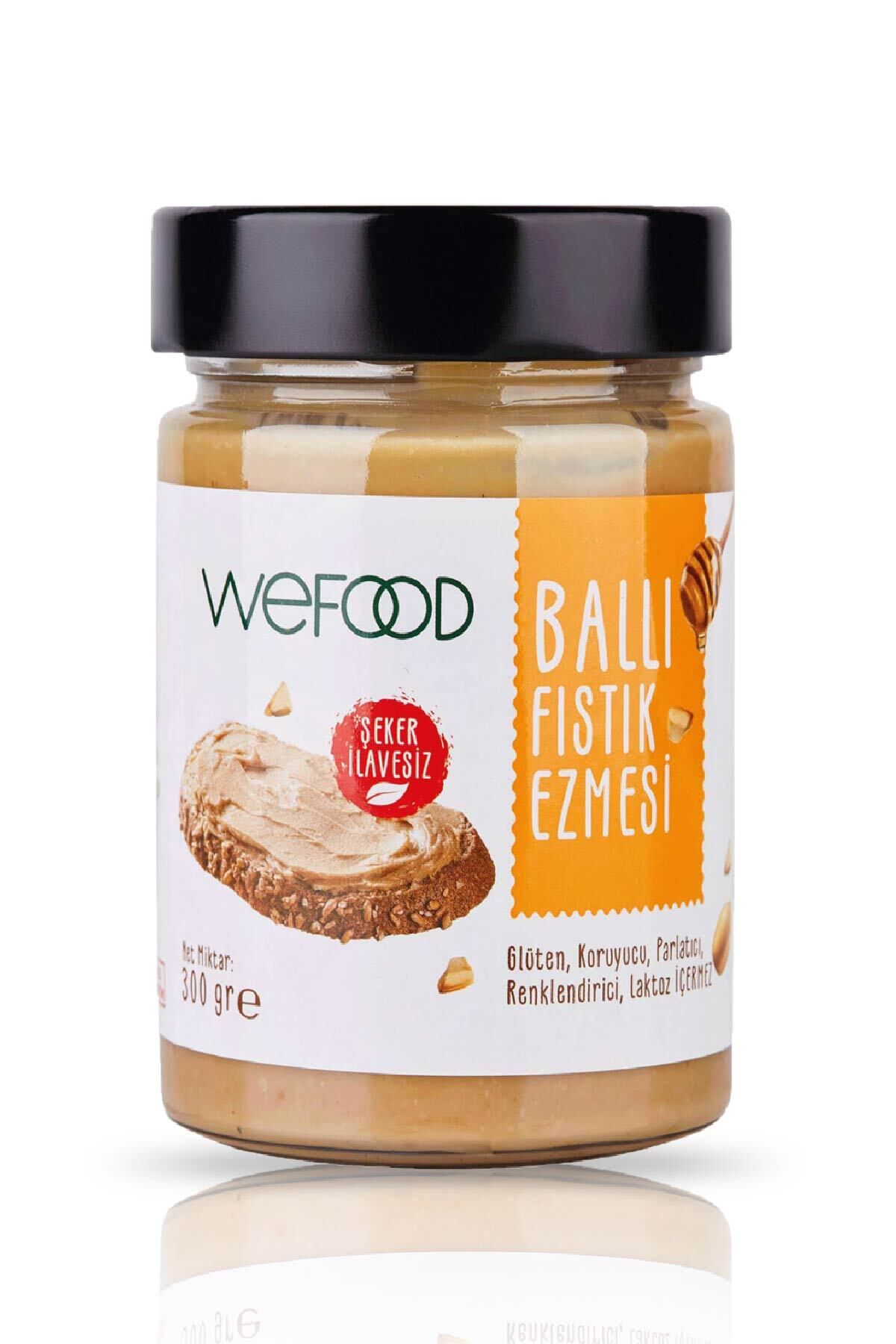 Wefood Ballı X 2 Adet Fıstık Ezmesi 300 gr