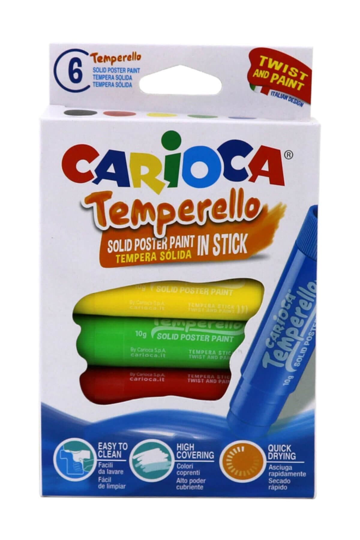 Carioca Temperello 6 Renk Çevirmeli Boya 42739