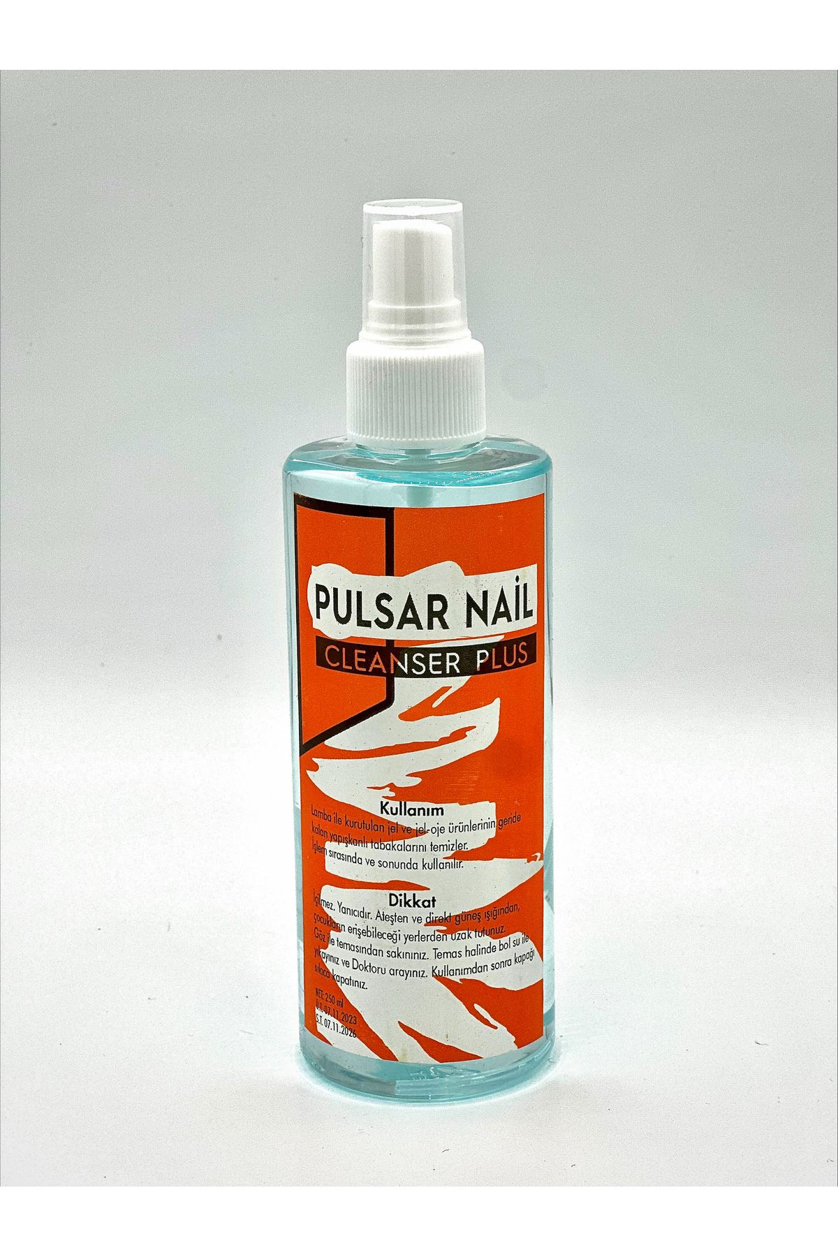Pulsar CLEANSER Plus Kalıcı Oje Protez Tırnak Yapışkan Kat Silici 250 ml