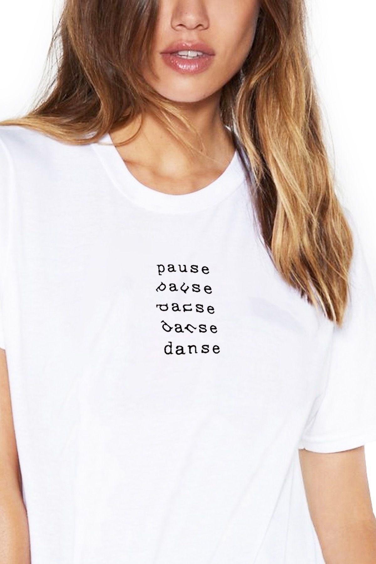 Mack Pause and Dance Kadın Boyfriend Tişört