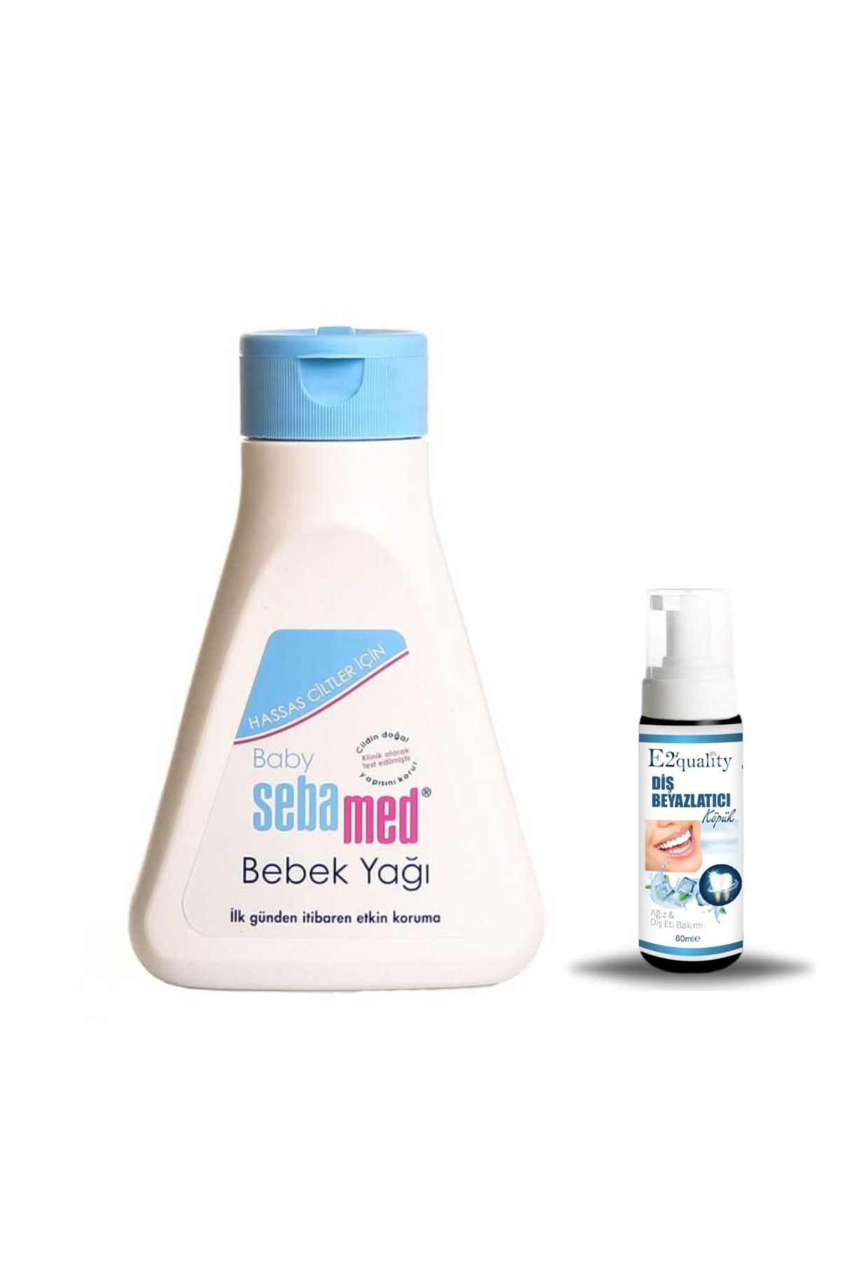 Sebamed Baby Oil Bebek Yağı 150 ml + Hediye Diş Beyazlatıcı Köpük