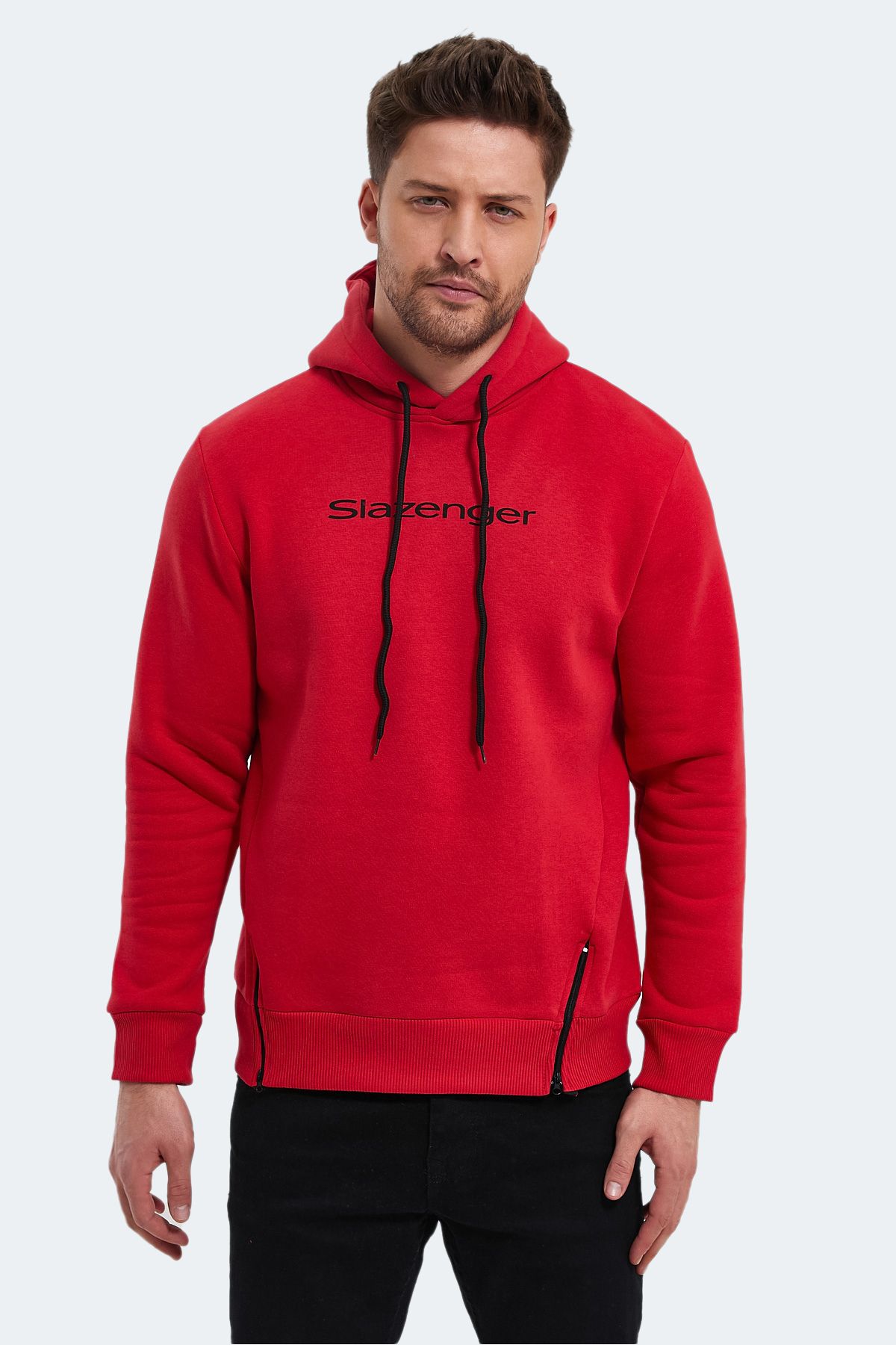 Slazenger KOBA Erkek Sweatshirt Kırmızı