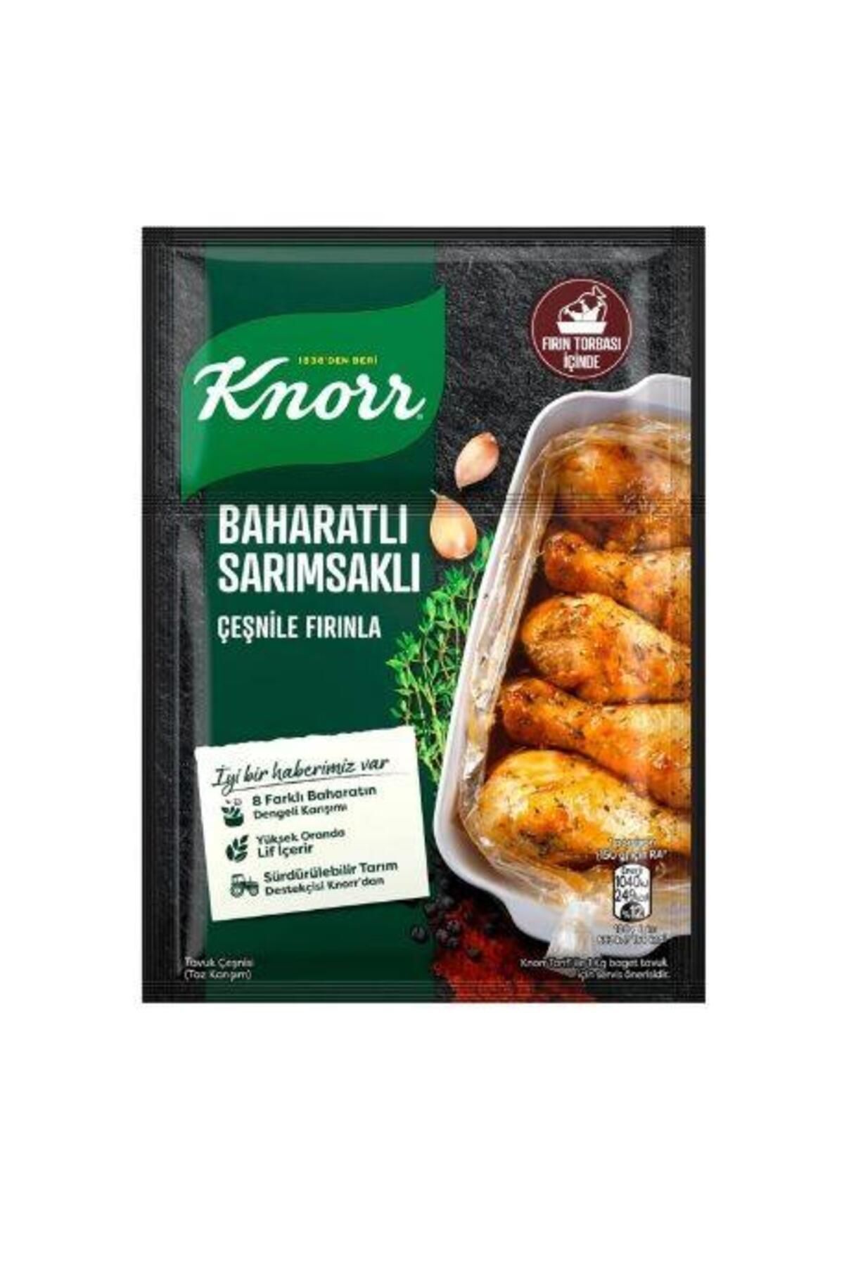 Knorr Sarımsak-Baharat Tavuk Çeşnisi 37 Gr. (24'lü)