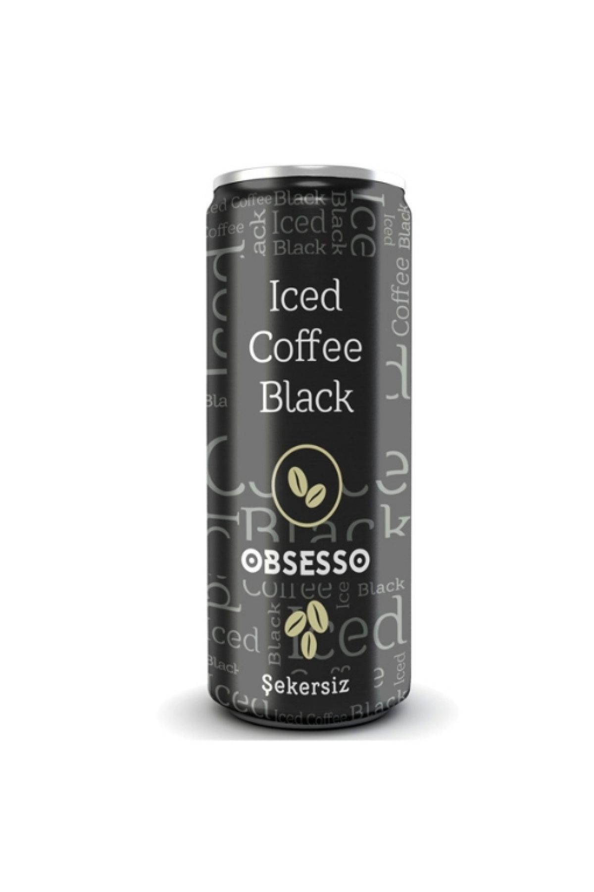OBSESSO Soğuk Kahve Black Teneke 250 ml (24'LÜ)
