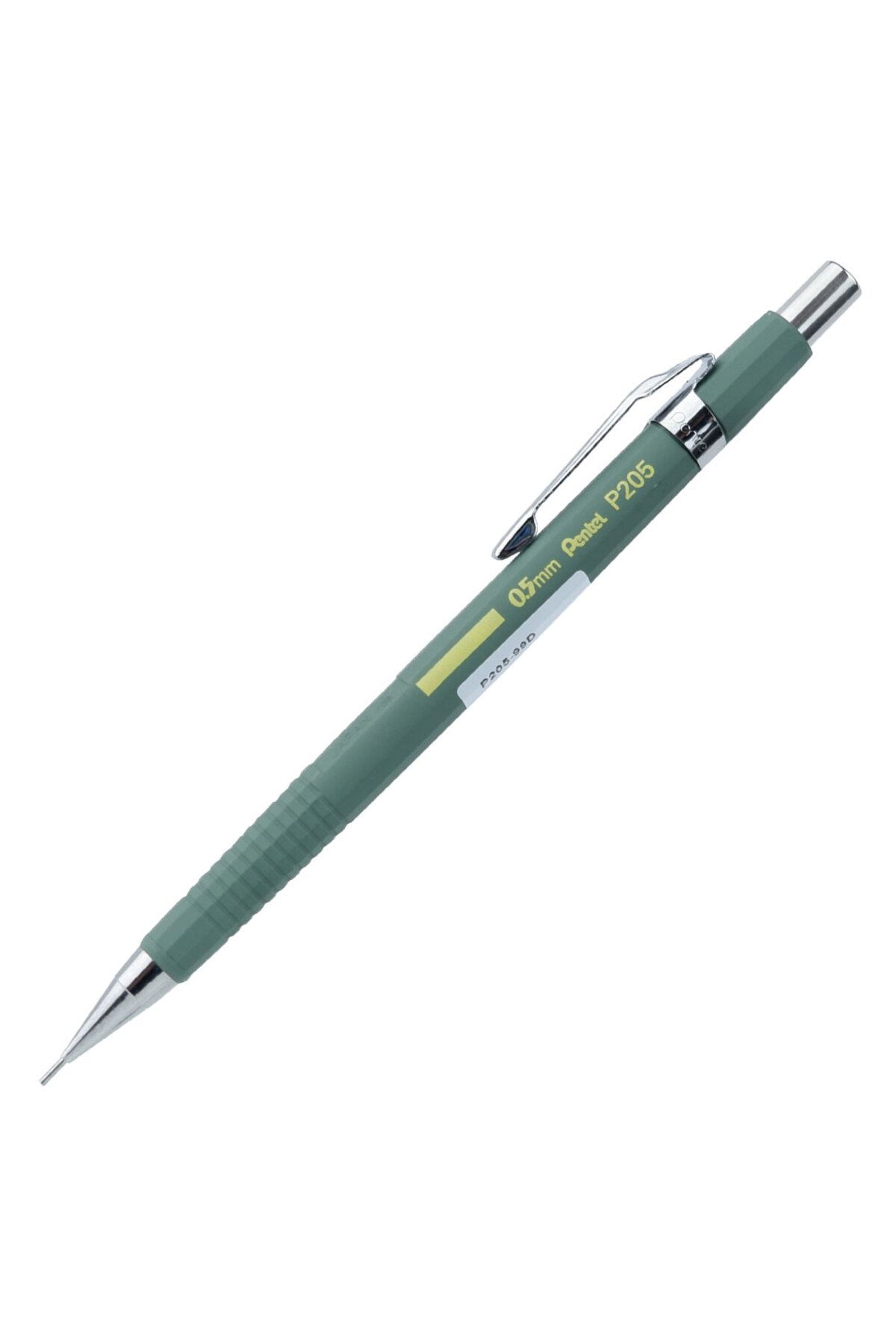 Pentel Sharp 2021 Koleksiyon P205 0.5mm Mekanik Kurşun Kalem - Haki Yeşil